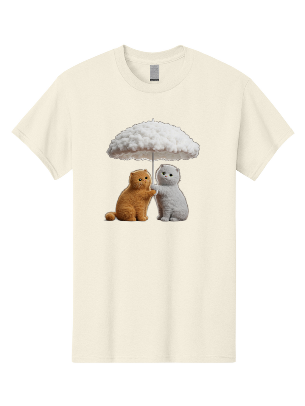 Cats-Under-Cloudy-Umbrella Men'S Graphic Tee, 100% Cotton, Comfortable Casual Summer Wear, Machine Washable, Vintage Camera, Old Camera, Antique Camera, Black Camera, Classic Photography, Photography Equipment, Nostalgic Device, Film Camera, Baf725