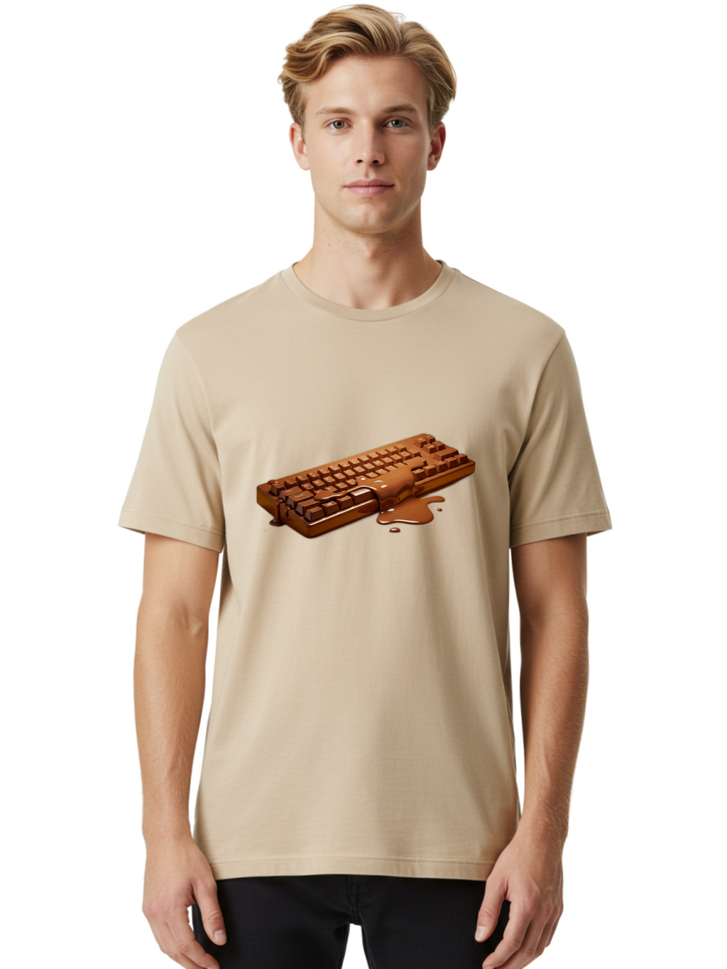 Chocolate-Bar Men'S Graphic Tee, 100% Cotton, Comfortable Casual Summer Wear, Machine Washable, Vintage Camera, Old Camera, Antique Camera, Black Camera, Classic Photography, Photography Equipment, Nostalgic Device, Film Camera, Camera Art Baf726