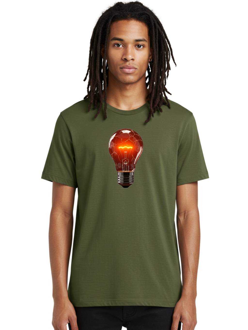 Cracked-Bulb Men'S Graphic Tee, 100% Cotton, Comfortable Casual Summer Wear, Machine Washable, Vintage Camera, Old Camera, Antique Camera, Black Camera, Classic Photography, Photography Equipment, Nostalgic Device, Film Camera, Camera Art Baf730