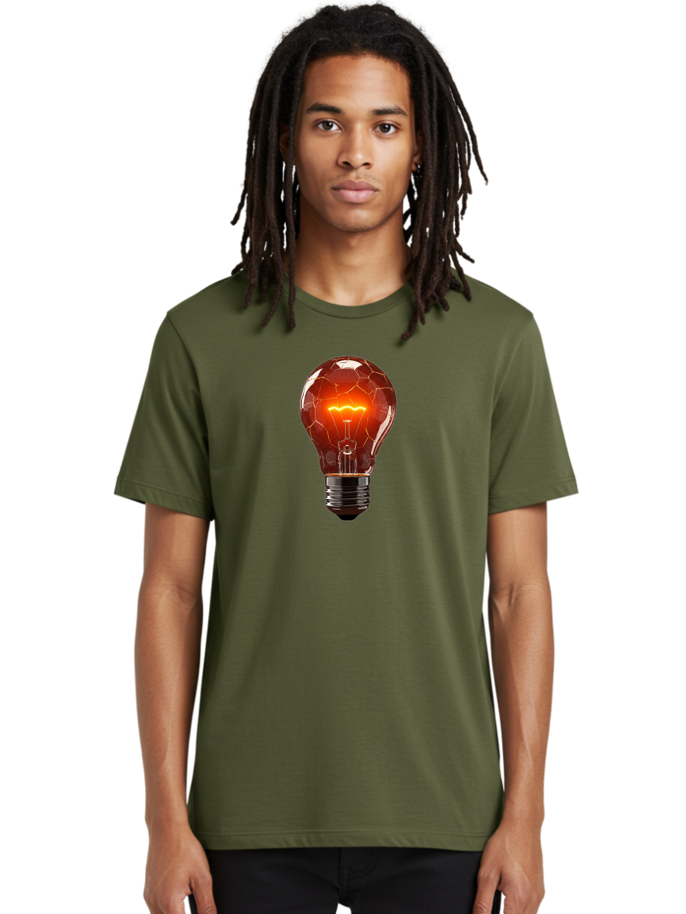 Cracked-Bulb Men'S Graphic Tee, 100% Cotton, Comfortable Casual Summer Wear, Machine Washable, Vintage Camera, Old Camera, Antique Camera, Black Camera, Classic Photography, Photography Equipment, Nostalgic Device, Film Camera, Camera Art Baf730