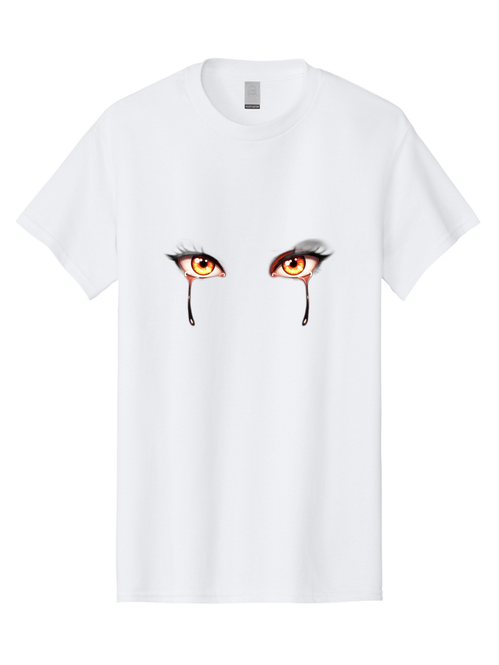 Crying-Eyes-1 Men'S Graphic Tee, 100% Cotton, Comfortable Casual Summer Wear, Machine Washable, Vintage Camera, Old Camera, Antique Camera, Black Camera, Classic Photography, Photography Equipment, Nostalgic Device, Film Camera, Camera Art Baf754