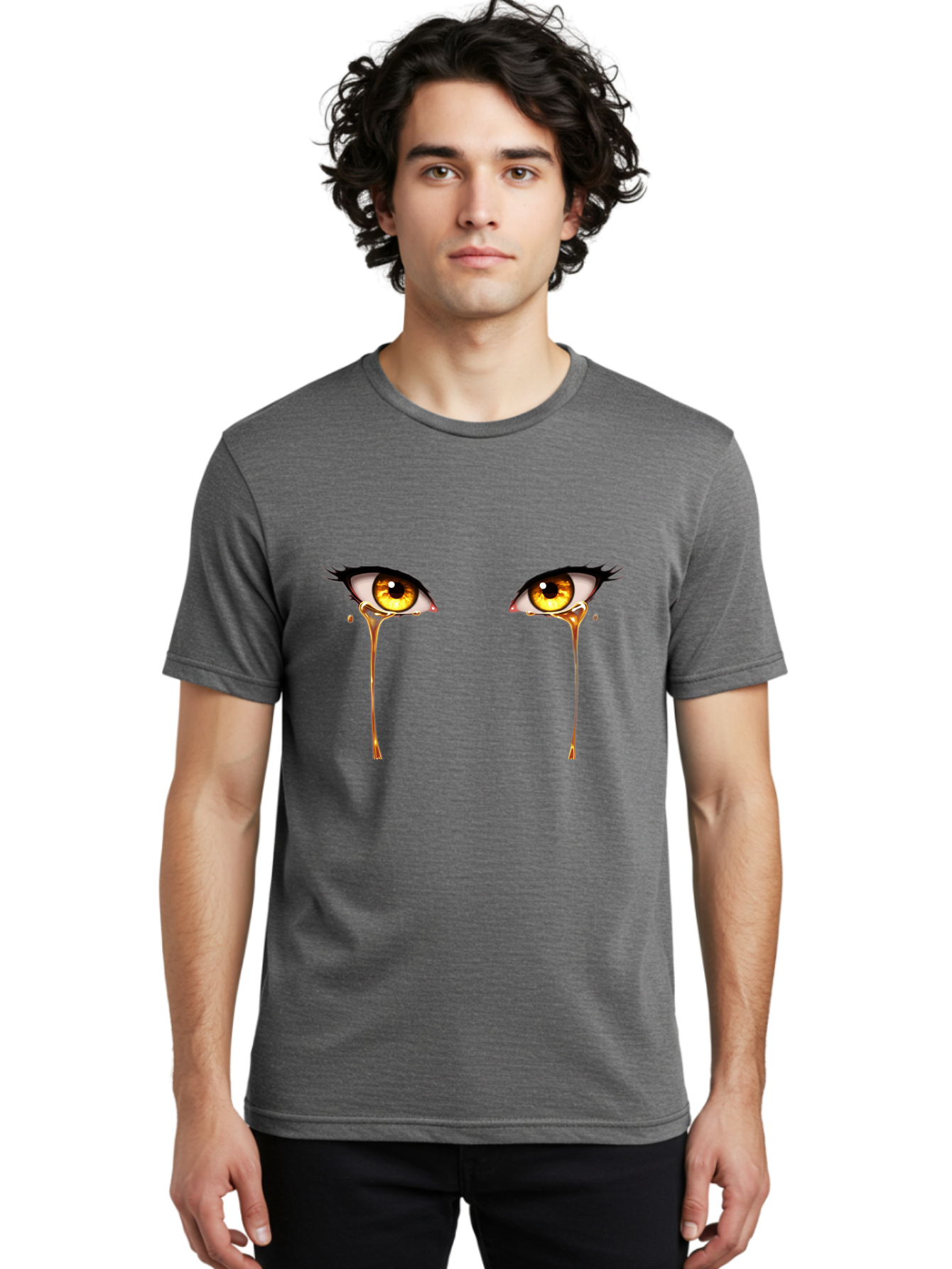 Crying-Eyes Men'S Graphic Tee, 100% Cotton, Comfortable Casual Summer Wear, Machine Washable, Vintage Camera, Old Camera, Antique Camera, Black Camera, Classic Photography, Photography Equipment, Nostalgic Device, Film Camera, Camera Art Baf769