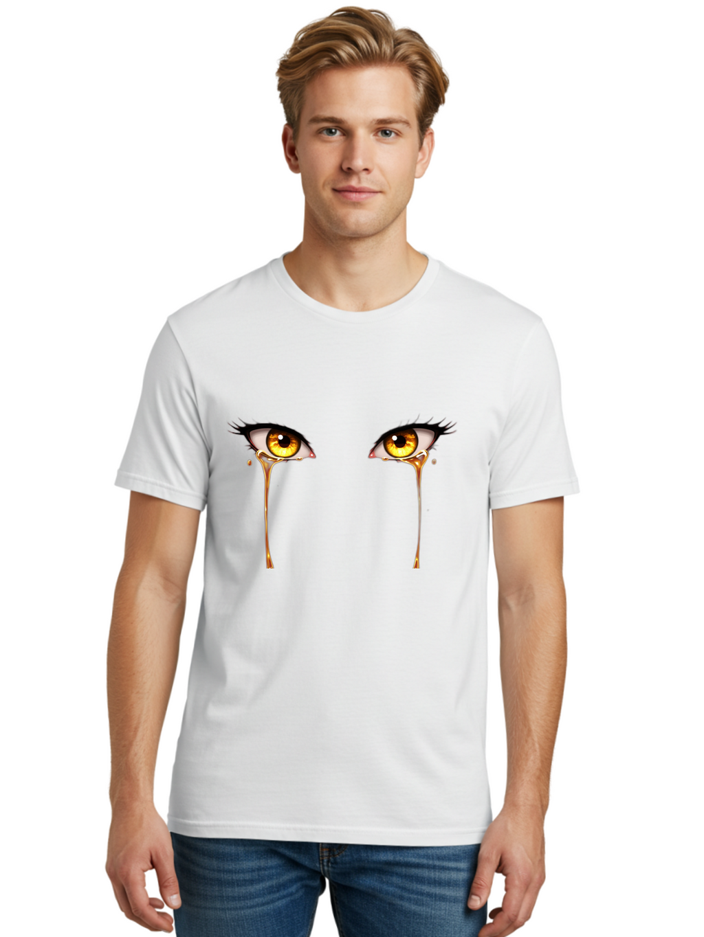 Crying-Eyes Men'S Graphic Tee, 100% Cotton, Comfortable Casual Summer Wear, Machine Washable, Vintage Camera, Old Camera, Antique Camera, Black Camera, Classic Photography, Photography Equipment, Nostalgic Device, Film Camera, Camera Art Baf769