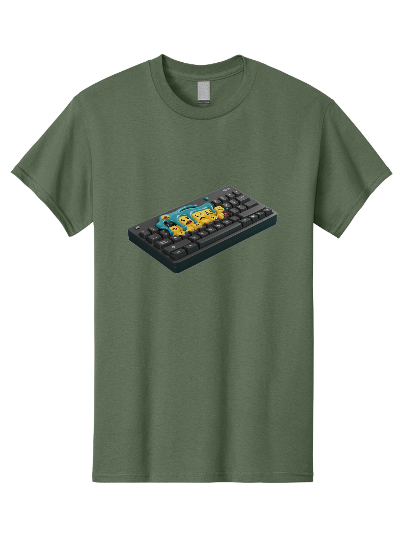 Crying-Laughing-Emojis-On-Keyboard Men'S Graphic Tee, 100% Cotton, Comfortable Casual Summer Wear, Machine Washable, Vintage Camera, Old Camera, Antique Camera, Black Camera, Classic Photography, Photography Equipment, Nostalgic Device, Baf771