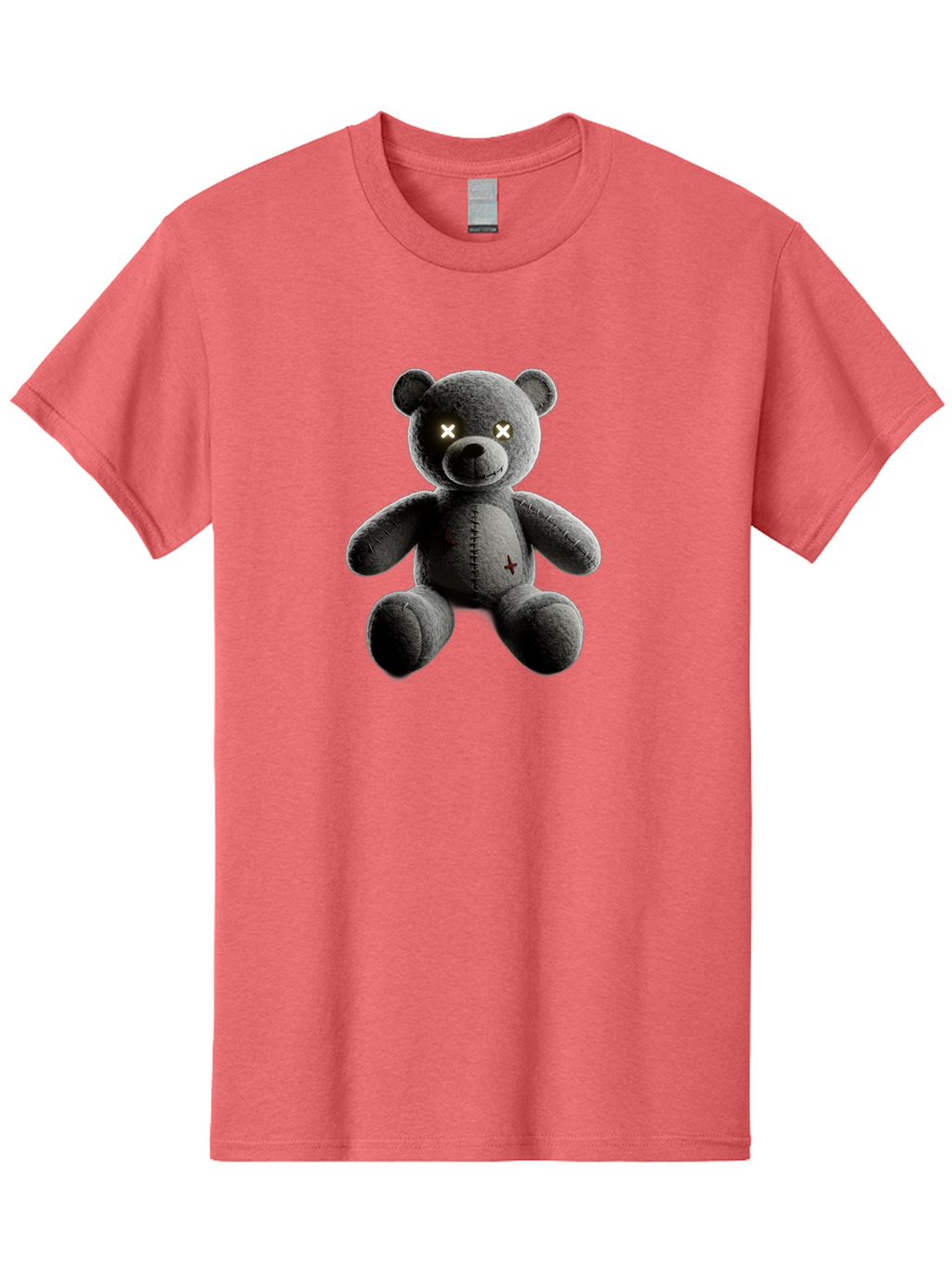 Cursed-Black-Teddy-Bear Men'S Graphic Tee, 100% Cotton, Comfortable Casual Summer Wear, Machine Washable, Vintage Camera, Old Camera, Antique Camera, Black Camera, Classic Photography, Photography Equipment, Nostalgic Device, Film Camera, Baf774