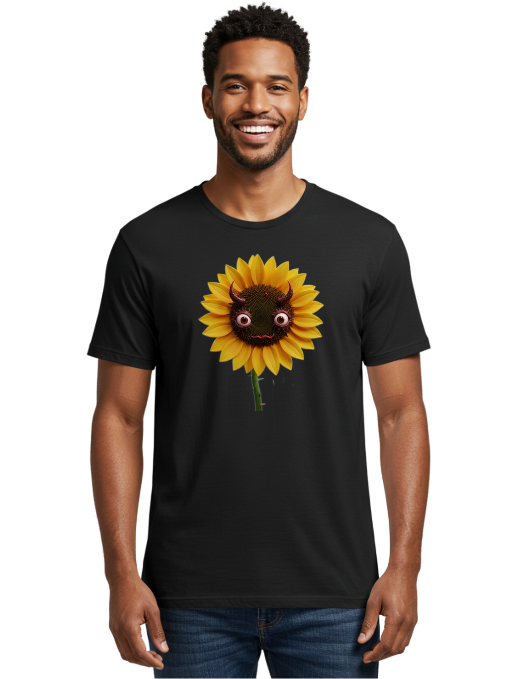 Demonic-Sunflower Men'S Graphic Tee, 100% Cotton, Comfortable Casual Summer Wear, Machine Washable, Vintage Camera, Old Camera, Antique Camera, Black Camera, Classic Photography, Photography Equipment, Nostalgic Device, Film Camera, Camera Art Baf780