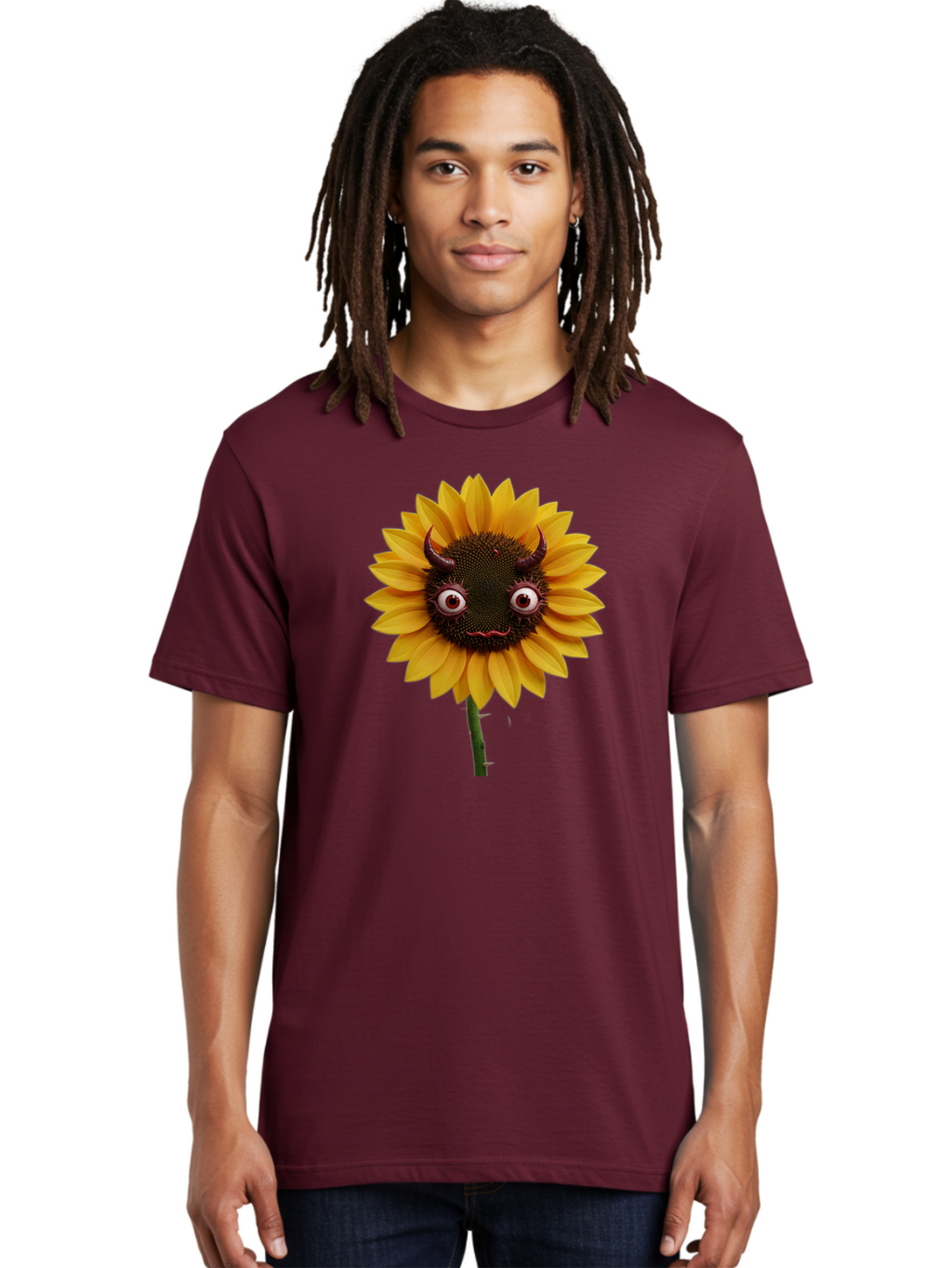Demonic-Sunflower Men'S Graphic Tee, 100% Cotton, Comfortable Casual Summer Wear, Machine Washable, Vintage Camera, Old Camera, Antique Camera, Black Camera, Classic Photography, Photography Equipment, Nostalgic Device, Film Camera, Camera Art Baf780