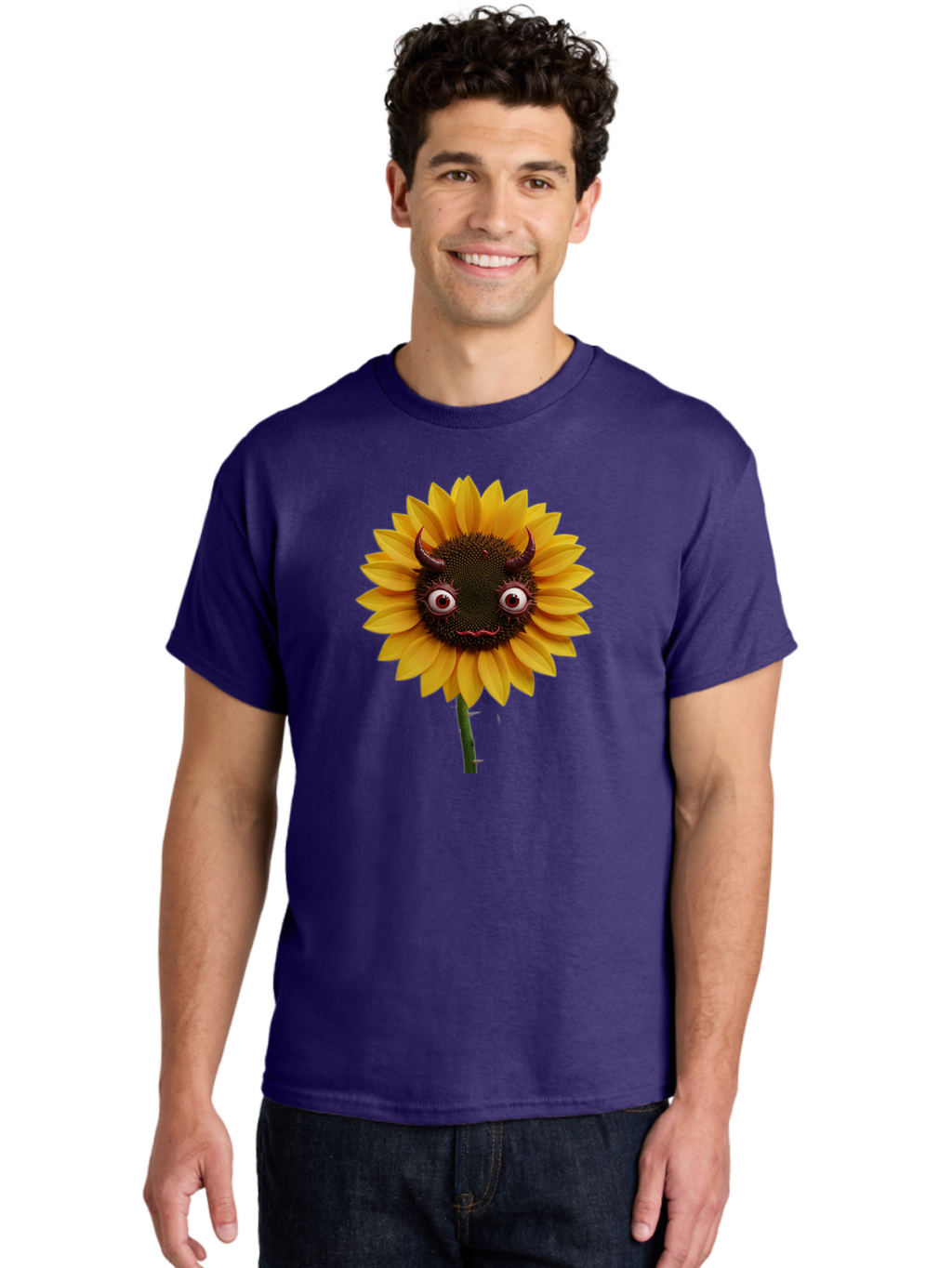 Demonic-Sunflower Men'S Graphic Tee, 100% Cotton, Comfortable Casual Summer Wear, Machine Washable, Vintage Camera, Old Camera, Antique Camera, Black Camera, Classic Photography, Photography Equipment, Nostalgic Device, Film Camera, Camera Art Baf780