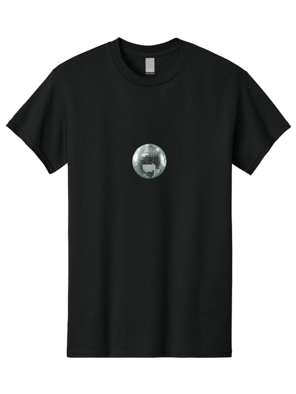 Disco-Ball-1 Men'S Graphic Tee, 100% Cotton, Comfortable Casual Summer Wear, Machine Washable, Vintage Camera, Old Camera, Antique Camera, Black Camera, Classic Photography, Photography Equipment, Nostalgic Device, Film Camera, Camera Art Baf782