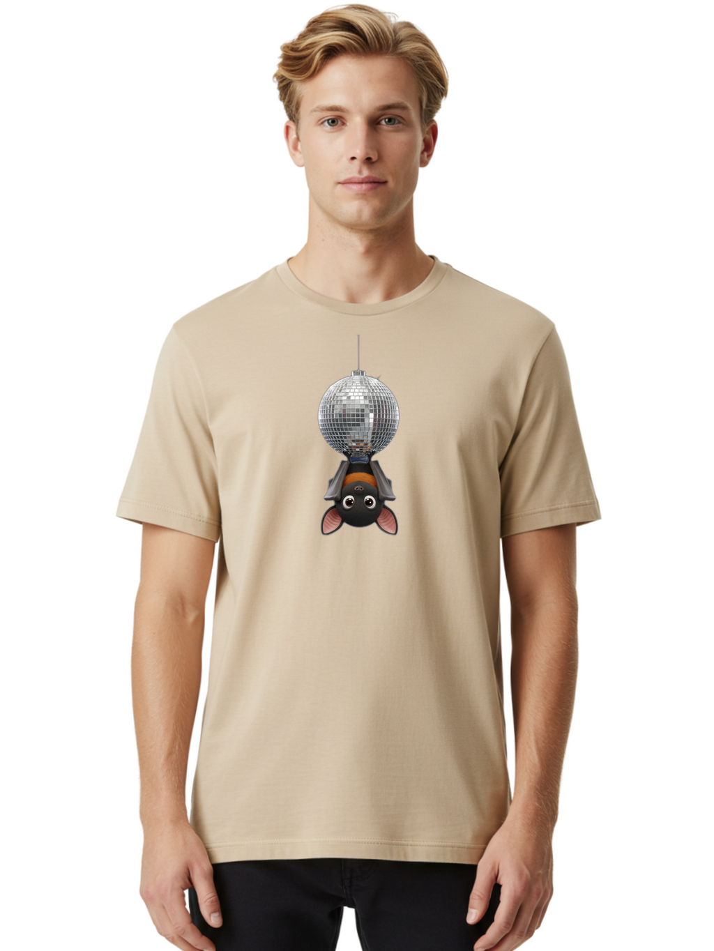 Disco-Bat-10 Men'S Graphic Tee, 100% Cotton, Comfortable Casual Summer Wear, Machine Washable, Vintage Camera, Old Camera, Antique Camera, Black Camera, Classic Photography, Photography Equipment, Nostalgic Device, Film Camera, Camera Art Baf785