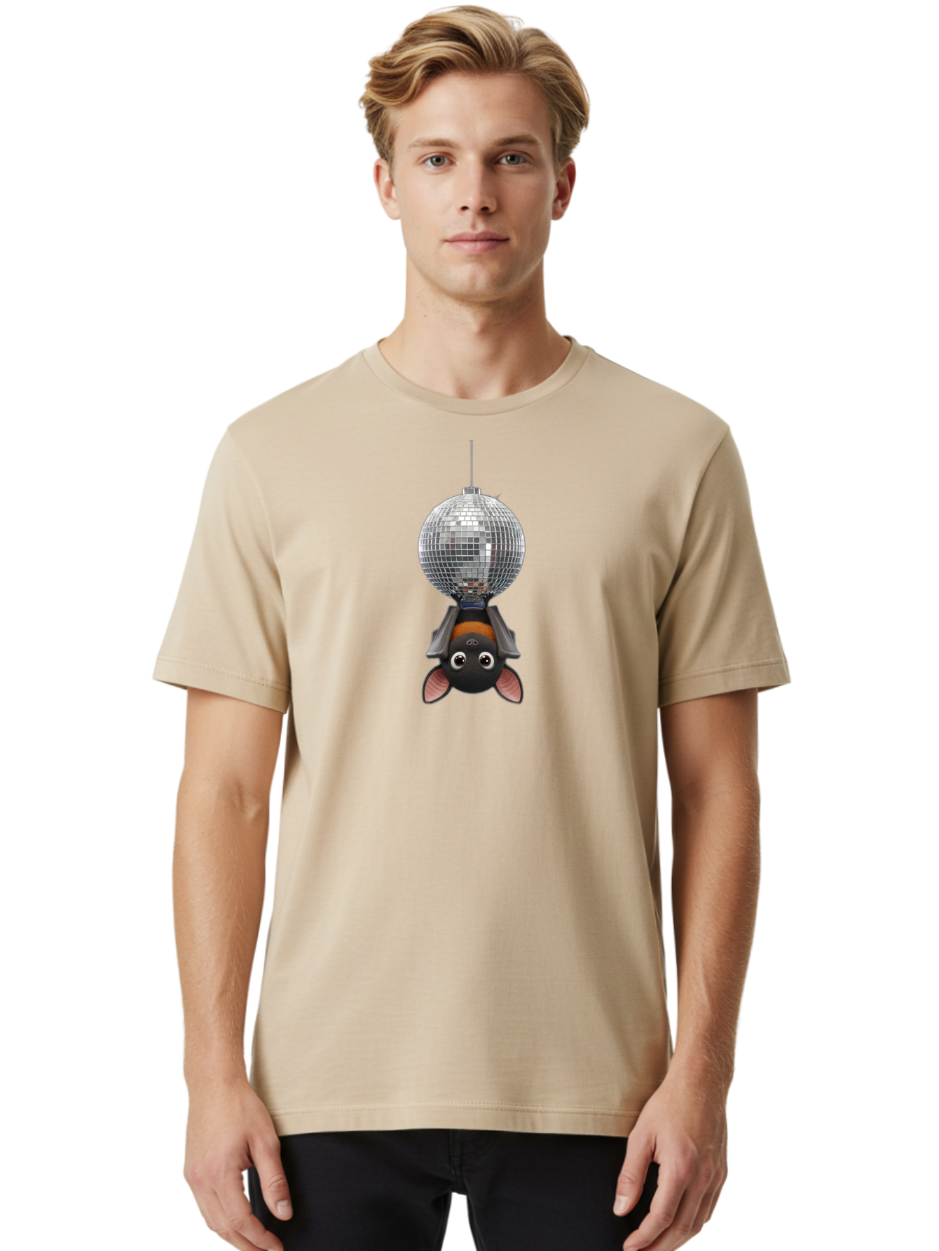 Disco-Bat-10 Men'S Graphic Tee, 100% Cotton, Comfortable Casual Summer Wear, Machine Washable, Vintage Camera, Old Camera, Antique Camera, Black Camera, Classic Photography, Photography Equipment, Nostalgic Device, Film Camera, Camera Art Baf785