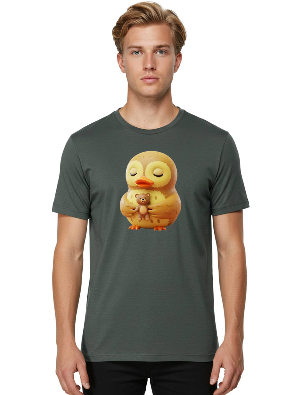 Duckling-And-Teddy Men'S Graphic Tee, 100% Cotton, Comfortable Casual Summer Wear, Machine Washable, Vintage Camera, Old Camera, Antique Camera, Black Camera, Classic Photography, Photography Equipment, Nostalgic Device, Film Camera, Baf800