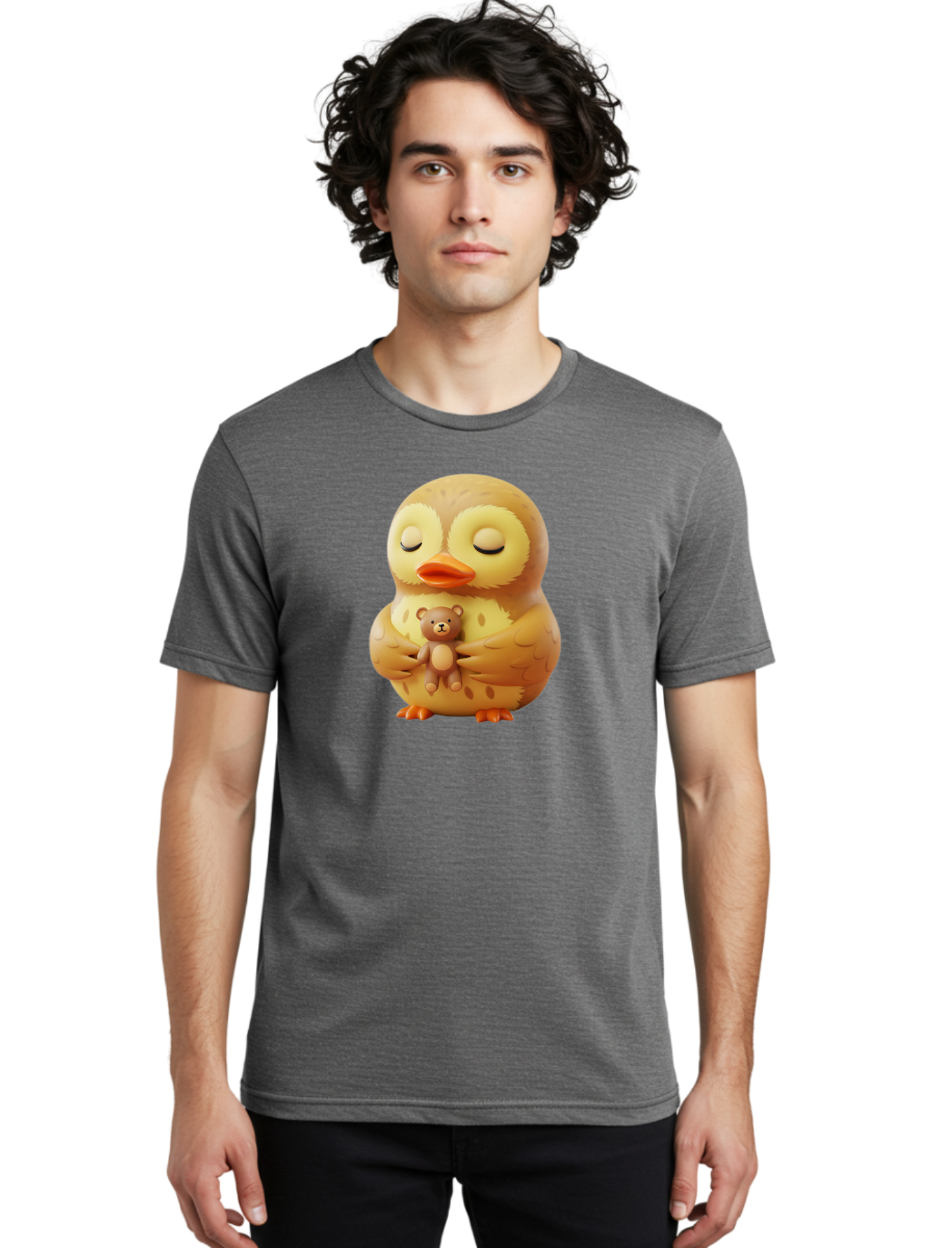 Duckling-And-Teddy Men'S Graphic Tee, 100% Cotton, Comfortable Casual Summer Wear, Machine Washable, Vintage Camera, Old Camera, Antique Camera, Black Camera, Classic Photography, Photography Equipment, Nostalgic Device, Film Camera, Baf800