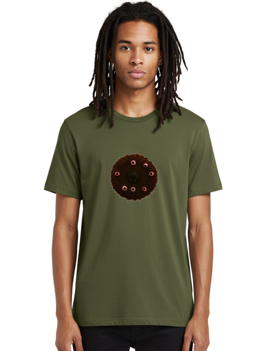 Eyeballs Men'S Graphic Tee, 100% Cotton, Comfortable Casual Summer Wear, Machine Washable, Vintage Camera, Old Camera, Antique Camera, Black Camera, Classic Photography, Photography Equipment, Nostalgic Device, Film Camera, Camera Art Baf803