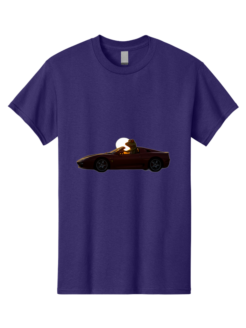Ferrari-Convertible Men'S Graphic Tee, 100% Cotton, Comfortable Casual Summer Wear, Machine Washable, Vintage Camera, Old Camera, Antique Camera, Black Camera, Classic Photography, Photography Equipment, Nostalgic Device, Film Camera, Baf804