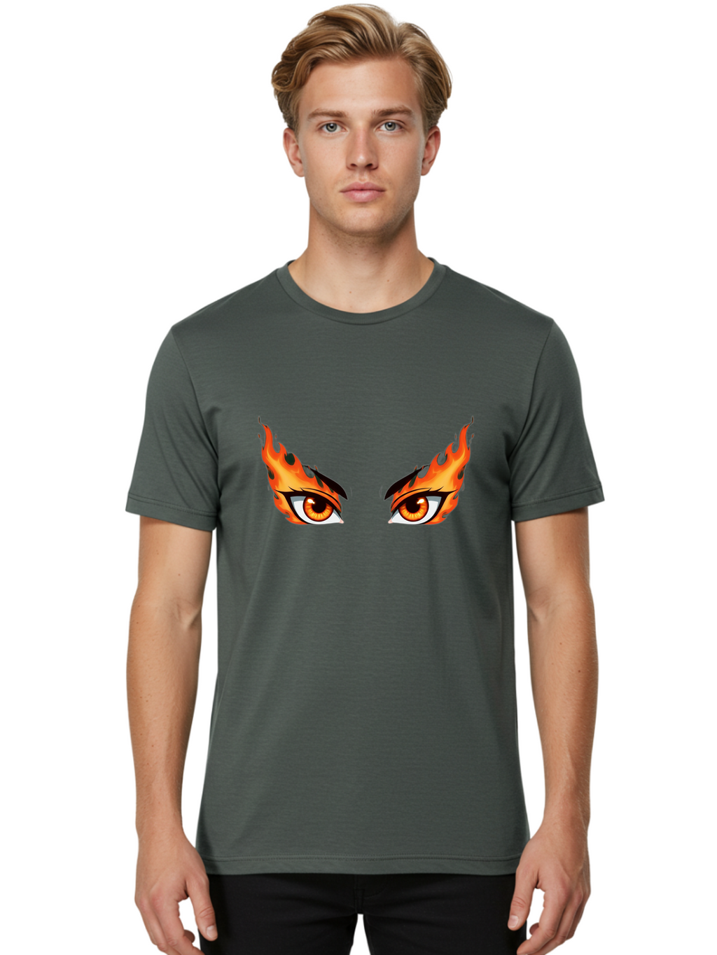 Fiery-Eyes Men'S Graphic Tee, 100% Cotton, Comfortable Casual Summer Wear, Machine Washable, Vintage Camera, Old Camera, Antique Camera, Black Camera, Classic Photography, Photography Equipment, Nostalgic Device, Film Camera, Camera Art Baf811