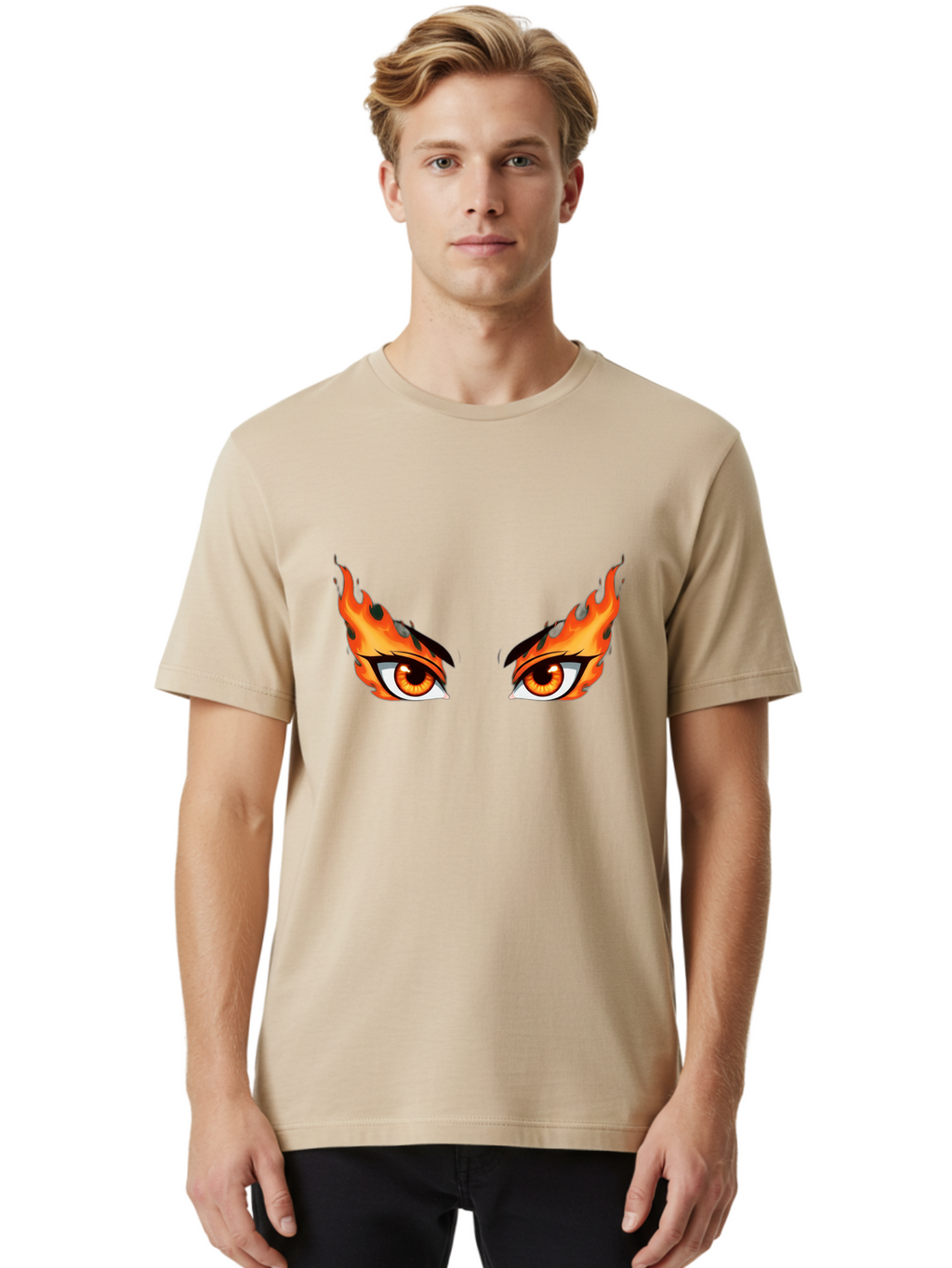 Fiery-Eyes Men'S Graphic Tee, 100% Cotton, Comfortable Casual Summer Wear, Machine Washable, Vintage Camera, Old Camera, Antique Camera, Black Camera, Classic Photography, Photography Equipment, Nostalgic Device, Film Camera, Camera Art Baf811