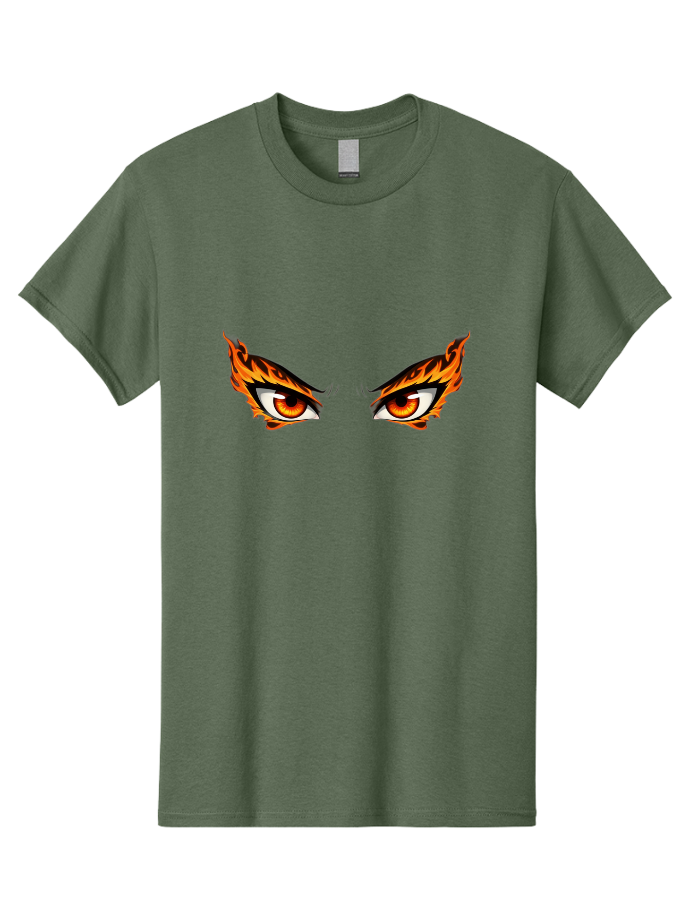 Flaming-Eyes-1 Men'S Graphic Tee, 100% Cotton, Comfortable Casual Summer Wear, Machine Washable, Vintage Camera, Old Camera, Antique Camera, Black Camera, Classic Photography, Photography Equipment, Nostalgic Device, Film Camera, Camera Art Baf814