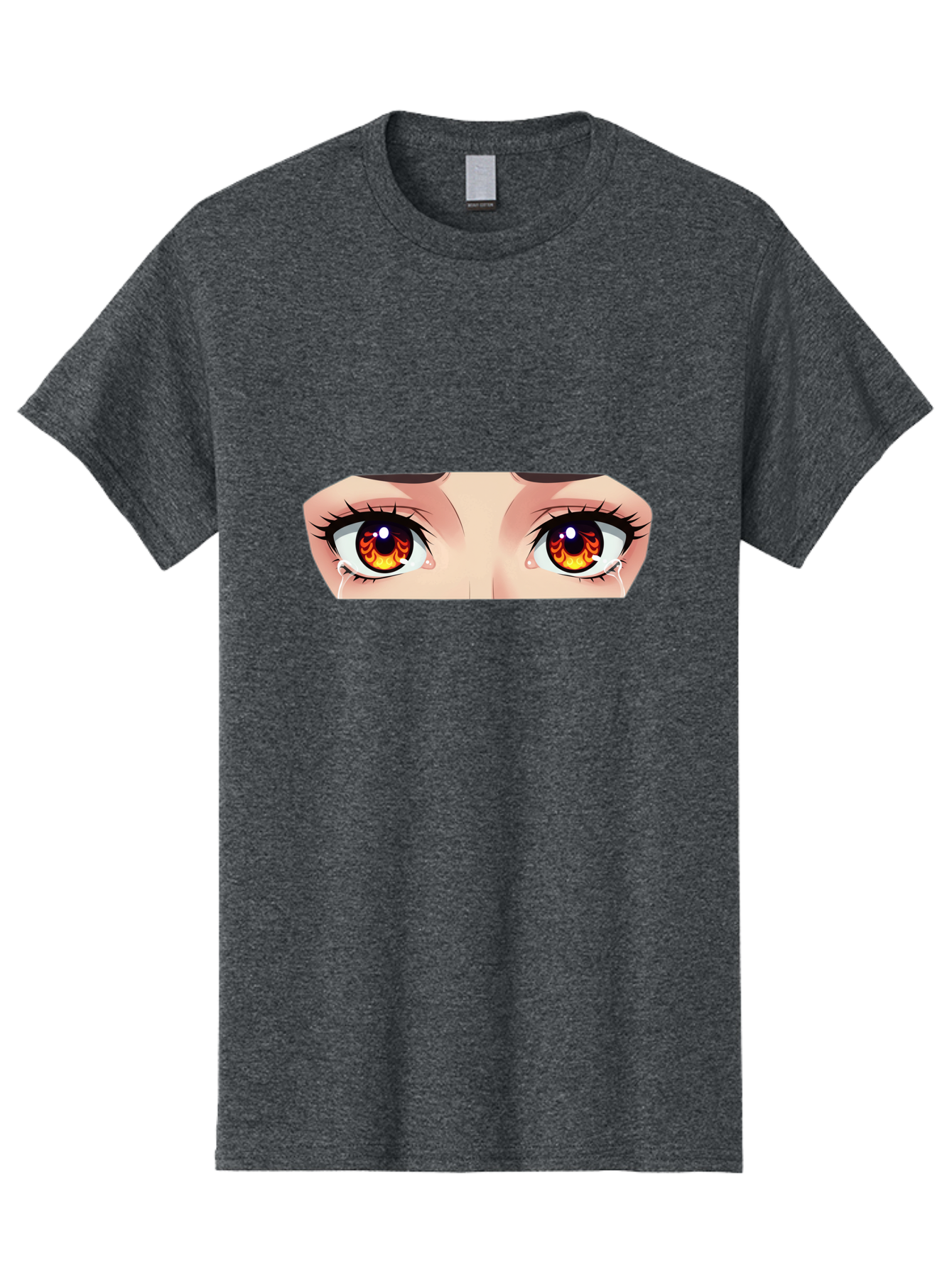 Flaming-Eyes-2 Men'S Graphic Tee, 100% Cotton, Comfortable Casual Summer Wear, Machine Washable, Vintage Camera, Old Camera, Antique Camera, Black Camera, Classic Photography, Photography Equipment, Nostalgic Device, Film Camera, Camera Art Baf815