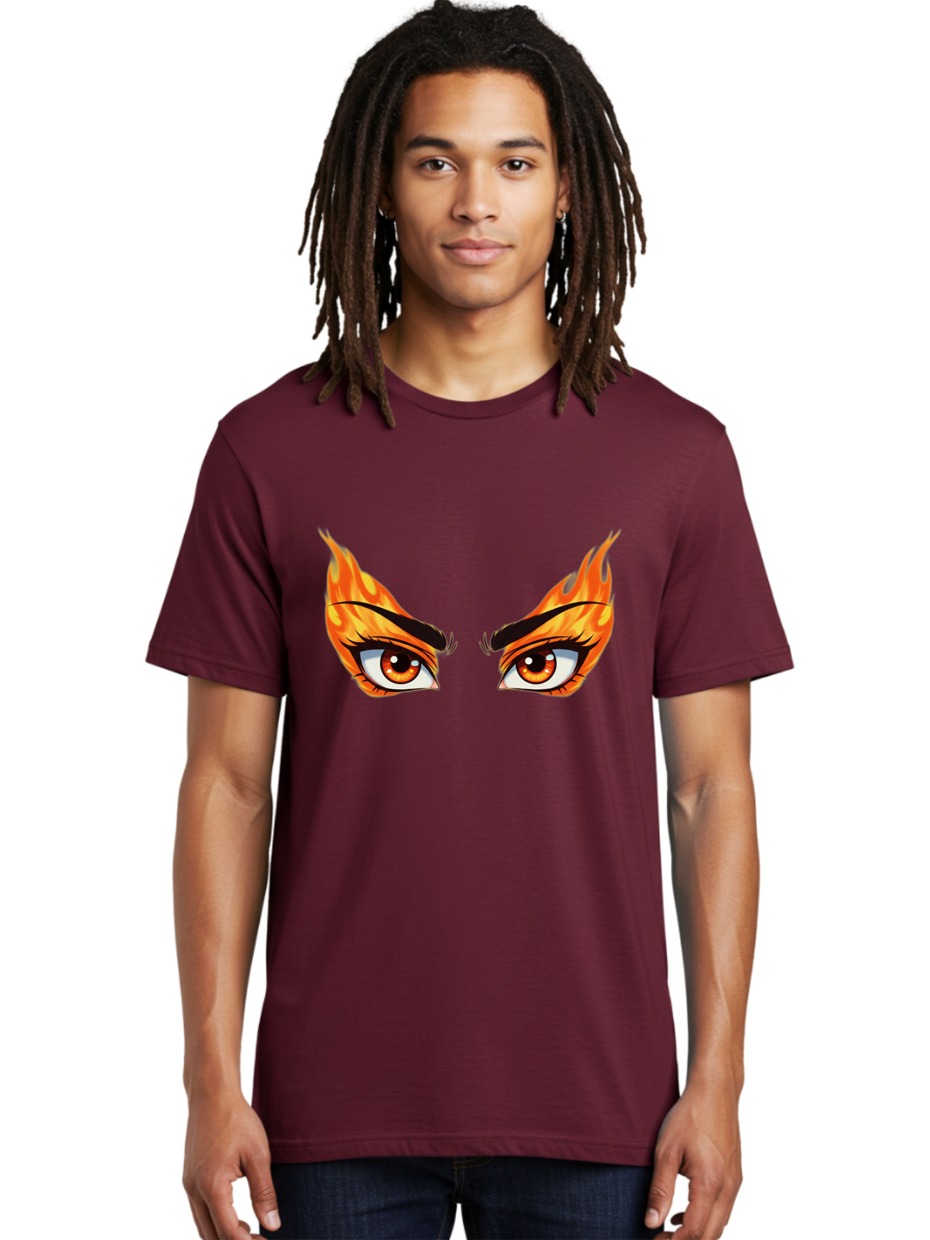 Flaming-Eyes Men'S Graphic Tee, 100% Cotton, Comfortable Casual Summer Wear, Machine Washable, Vintage Camera, Old Camera, Antique Camera, Black Camera, Classic Photography, Photography Equipment, Nostalgic Device, Film Camera, Camera Art Baf816