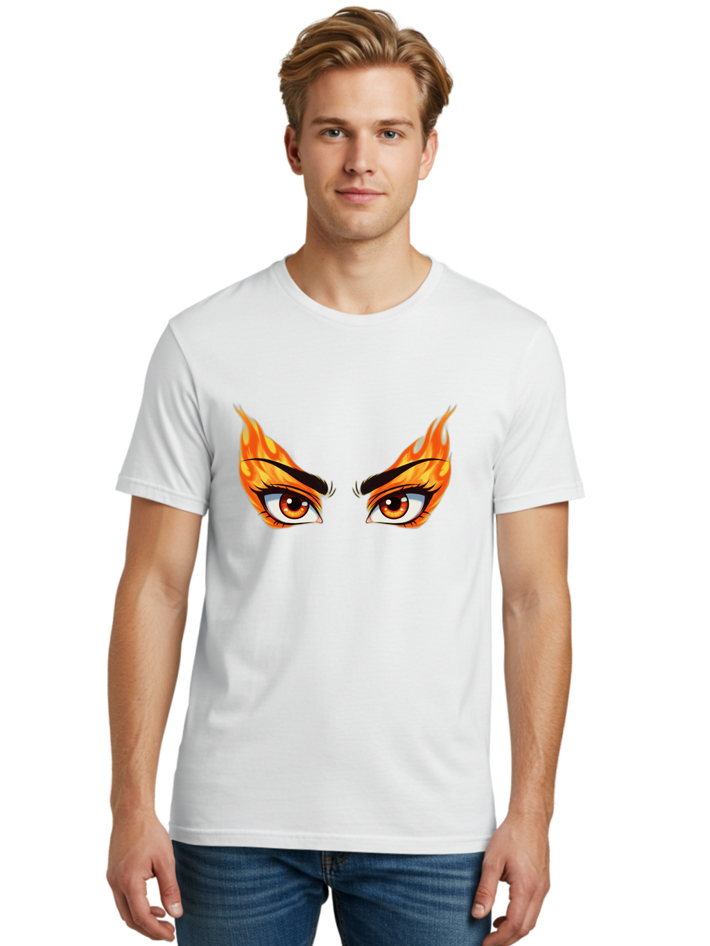 Flaming-Eyes Men'S Graphic Tee, 100% Cotton, Comfortable Casual Summer Wear, Machine Washable, Vintage Camera, Old Camera, Antique Camera, Black Camera, Classic Photography, Photography Equipment, Nostalgic Device, Film Camera, Camera Art Baf816