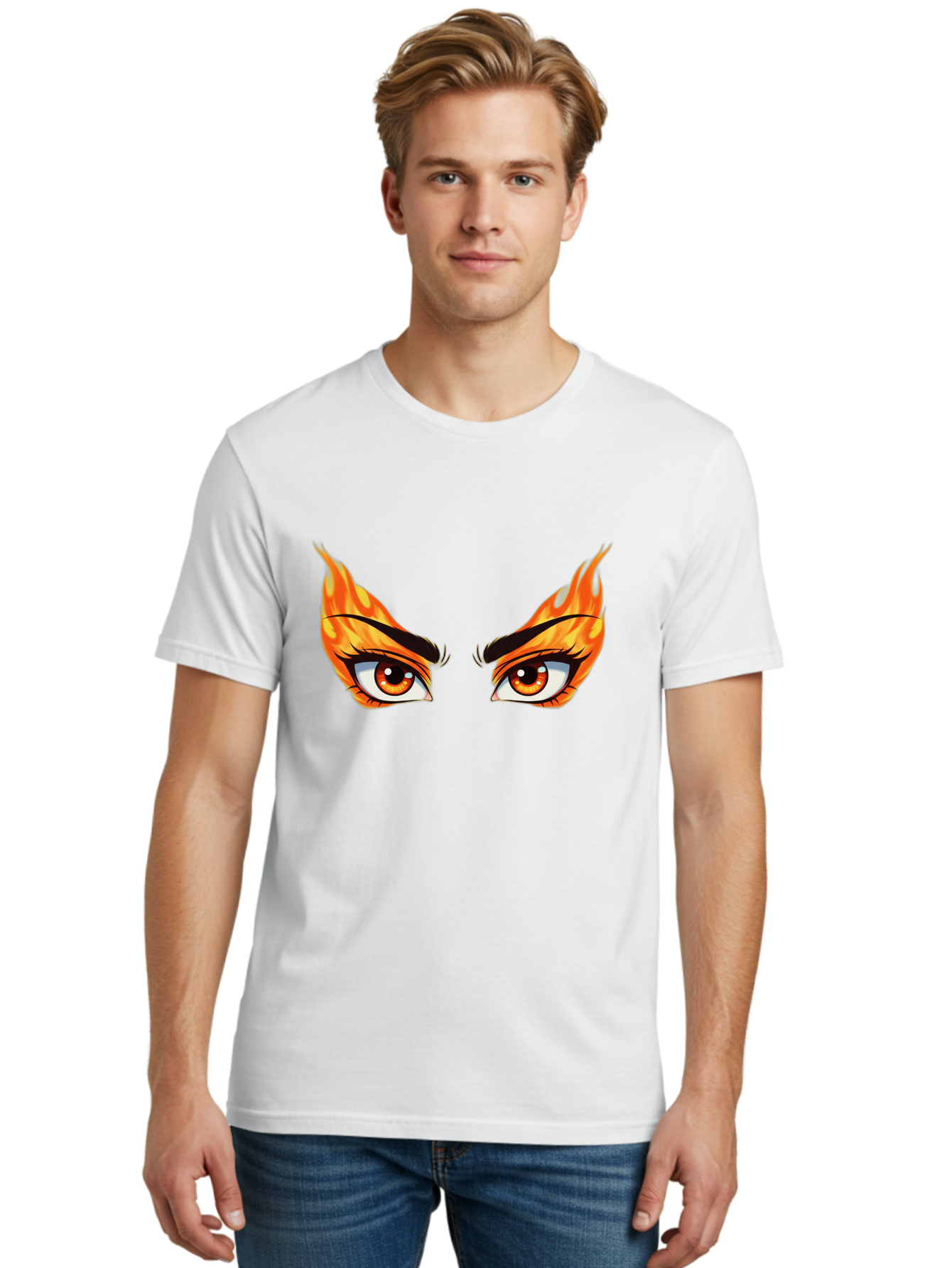 Flaming-Eyes Men'S Graphic Tee, 100% Cotton, Comfortable Casual Summer Wear, Machine Washable, Vintage Camera, Old Camera, Antique Camera, Black Camera, Classic Photography, Photography Equipment, Nostalgic Device, Film Camera, Camera Art Baf816