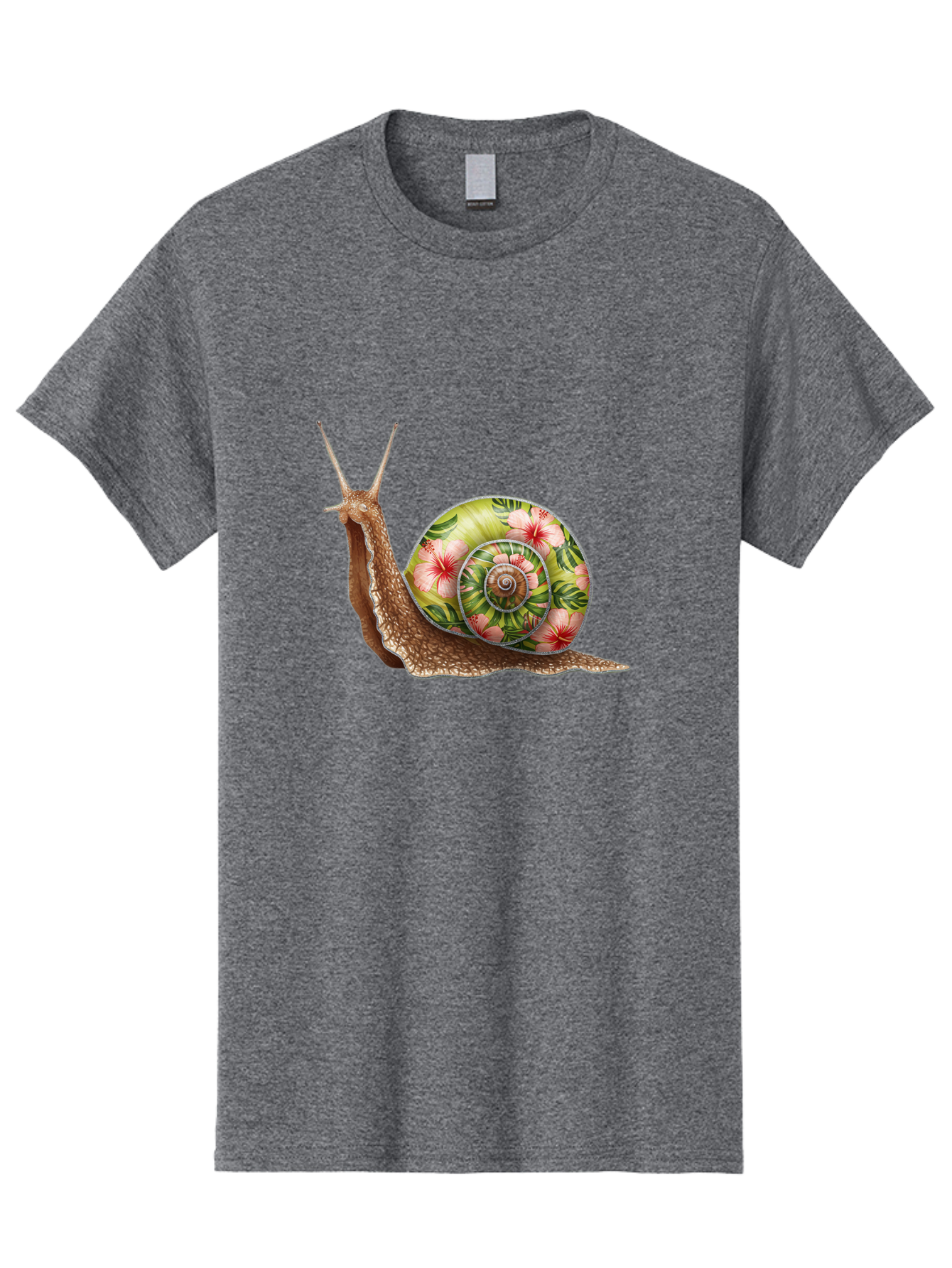 Floral-Snail Men'S Graphic Tee, 100% Cotton, Comfortable Casual Summer Wear, Machine Washable, Vintage Camera, Old Camera, Antique Camera, Black Camera, Classic Photography, Photography Equipment, Nostalgic Device, Film Camera, Camera Art Baf817