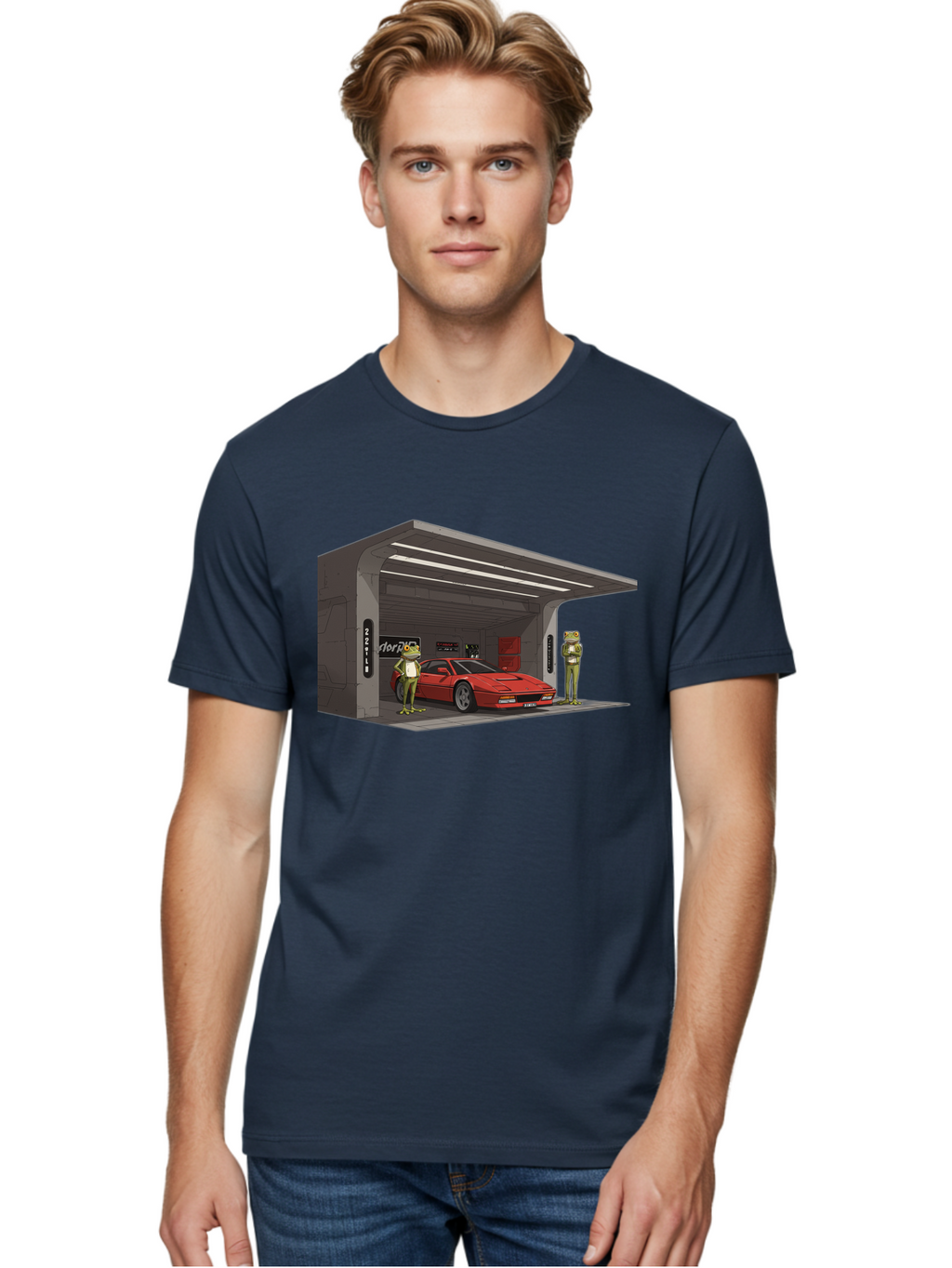 Frog-And-Robot Men'S Graphic Tee, 100% Cotton, Comfortable Casual Summer Wear, Machine Washable, Vintage Camera, Old Camera, Antique Camera, Black Camera, Classic Photography, Photography Equipment, Nostalgic Device, Film Camera, Camera Art Baf818