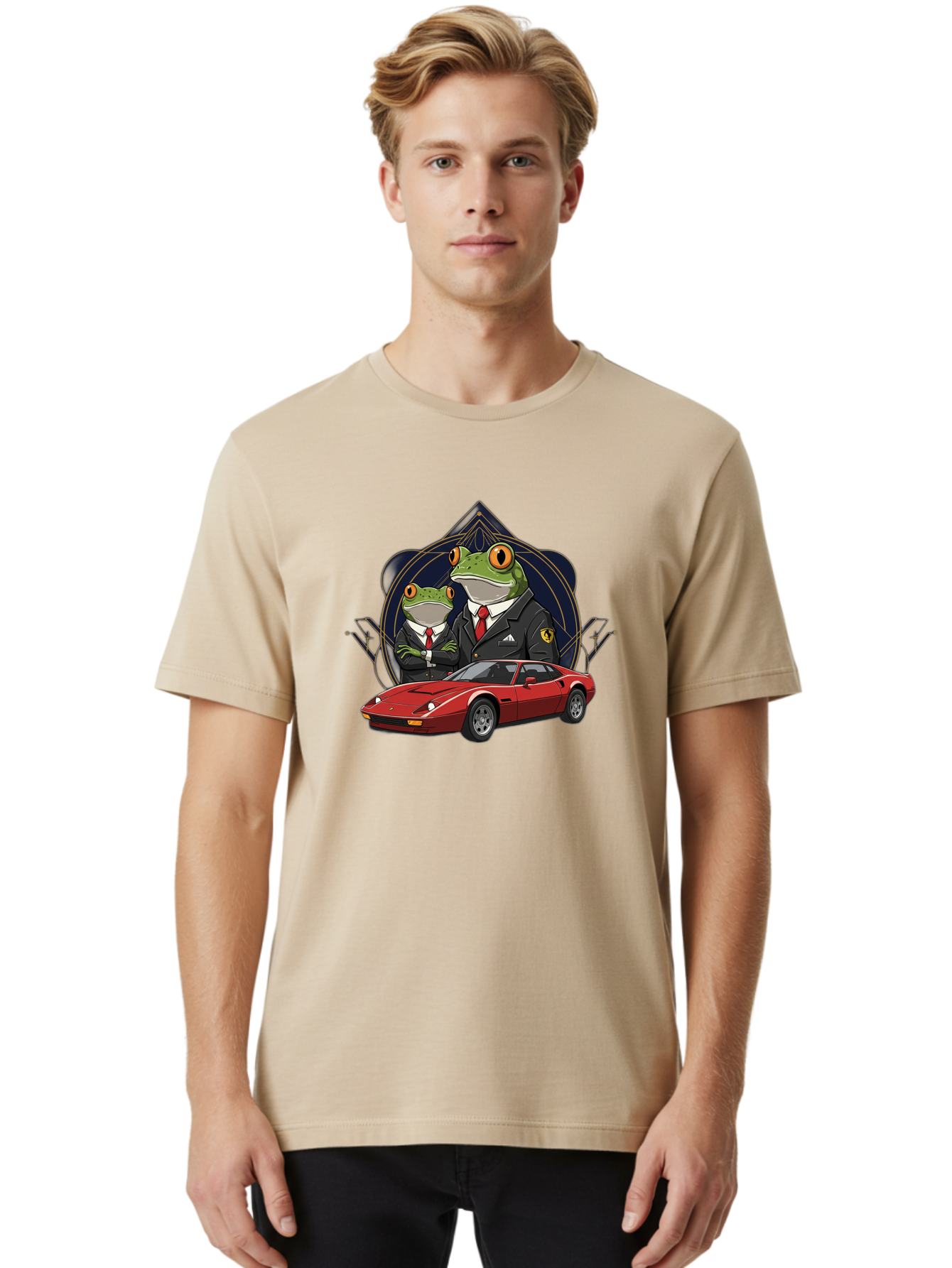 Frog-Brothers Men'S Graphic Tee, 100% Cotton, Comfortable Casual Summer Wear, Machine Washable, Vintage Camera, Old Camera, Antique Camera, Black Camera, Classic Photography, Photography Equipment, Nostalgic Device, Film Camera, Camera Art Baf819
