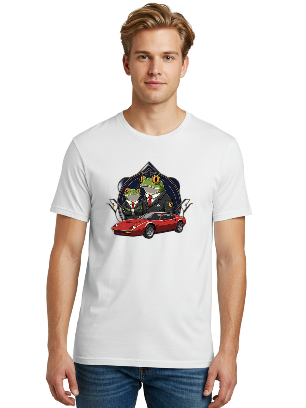Frog-Brothers Men'S Graphic Tee, 100% Cotton, Comfortable Casual Summer Wear, Machine Washable, Vintage Camera, Old Camera, Antique Camera, Black Camera, Classic Photography, Photography Equipment, Nostalgic Device, Film Camera, Camera Art Baf819