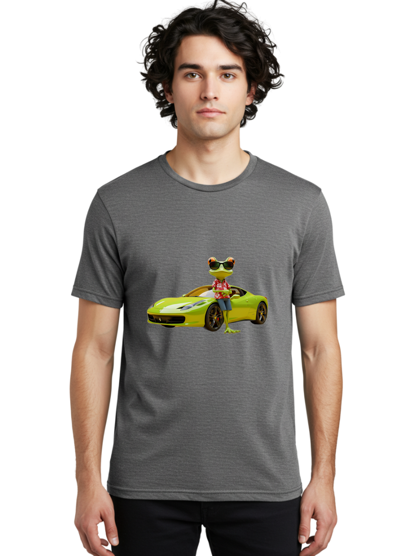 Frog-Ferrari Men'S Graphic Tee, 100% Cotton, Comfortable Casual Summer Wear, Machine Washable, Vintage Camera, Old Camera, Antique Camera, Black Camera, Classic Photography, Photography Equipment, Nostalgic Device, Film Camera, Camera Art Baf824
