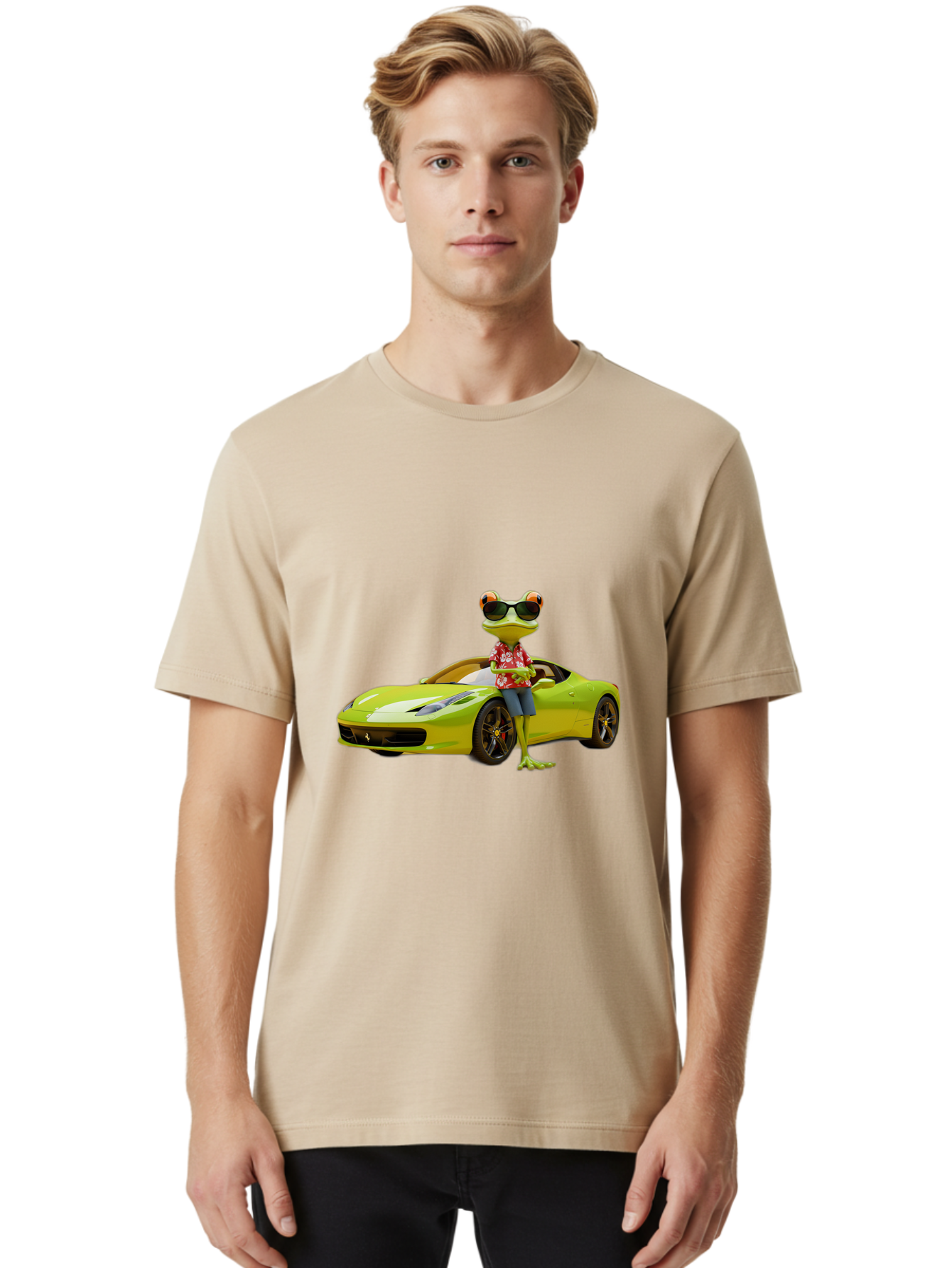 Frog-Ferrari Men'S Graphic Tee, 100% Cotton, Comfortable Casual Summer Wear, Machine Washable, Vintage Camera, Old Camera, Antique Camera, Black Camera, Classic Photography, Photography Equipment, Nostalgic Device, Film Camera, Camera Art Baf824