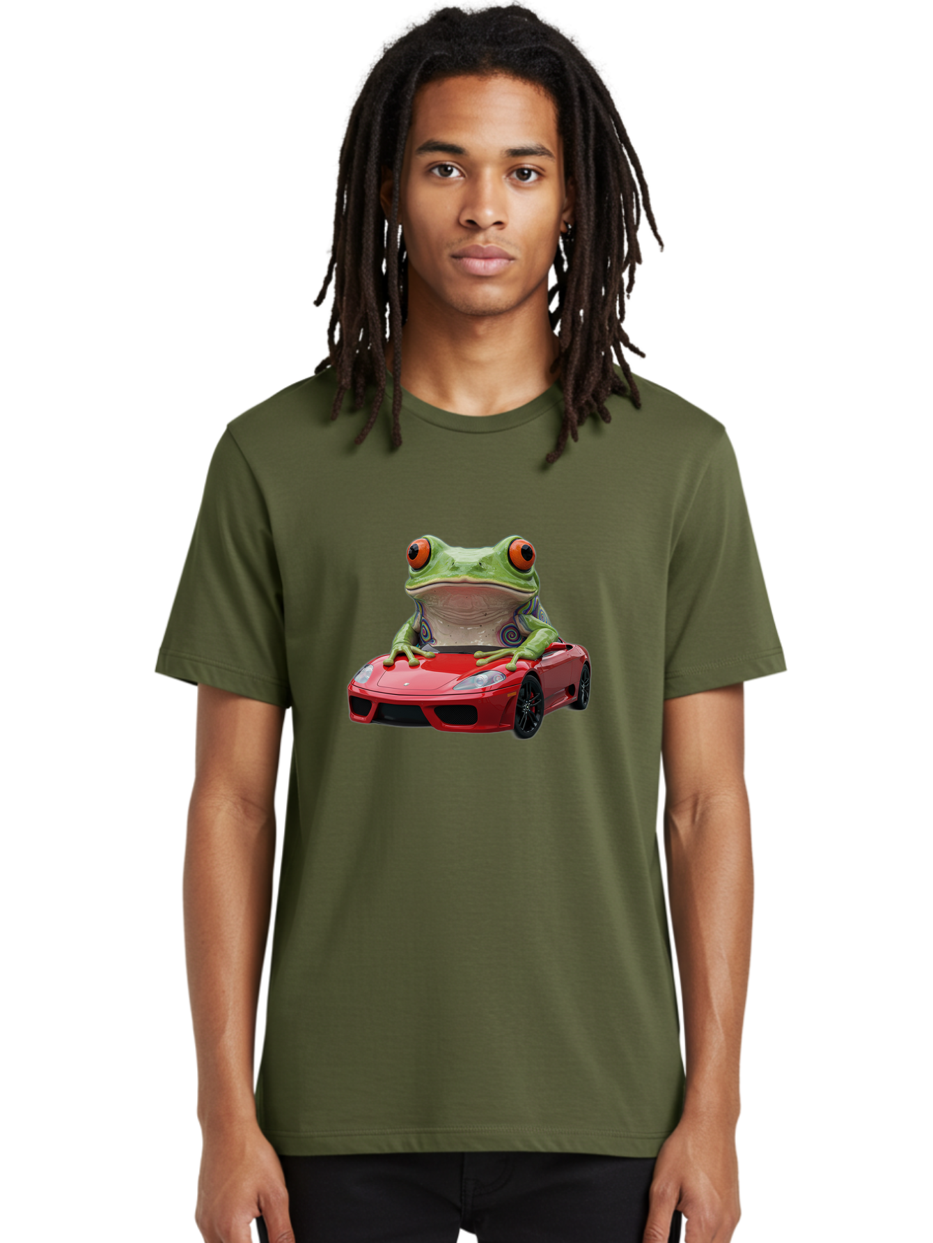 Frog-In-Porsche Men'S Graphic Tee, 100% Cotton, Comfortable Casual Summer Wear, Machine Washable, Vintage Camera, Old Camera, Antique Camera, Black Camera, Classic Photography, Photography Equipment, Nostalgic Device, Film Camera, Camera Art Baf835