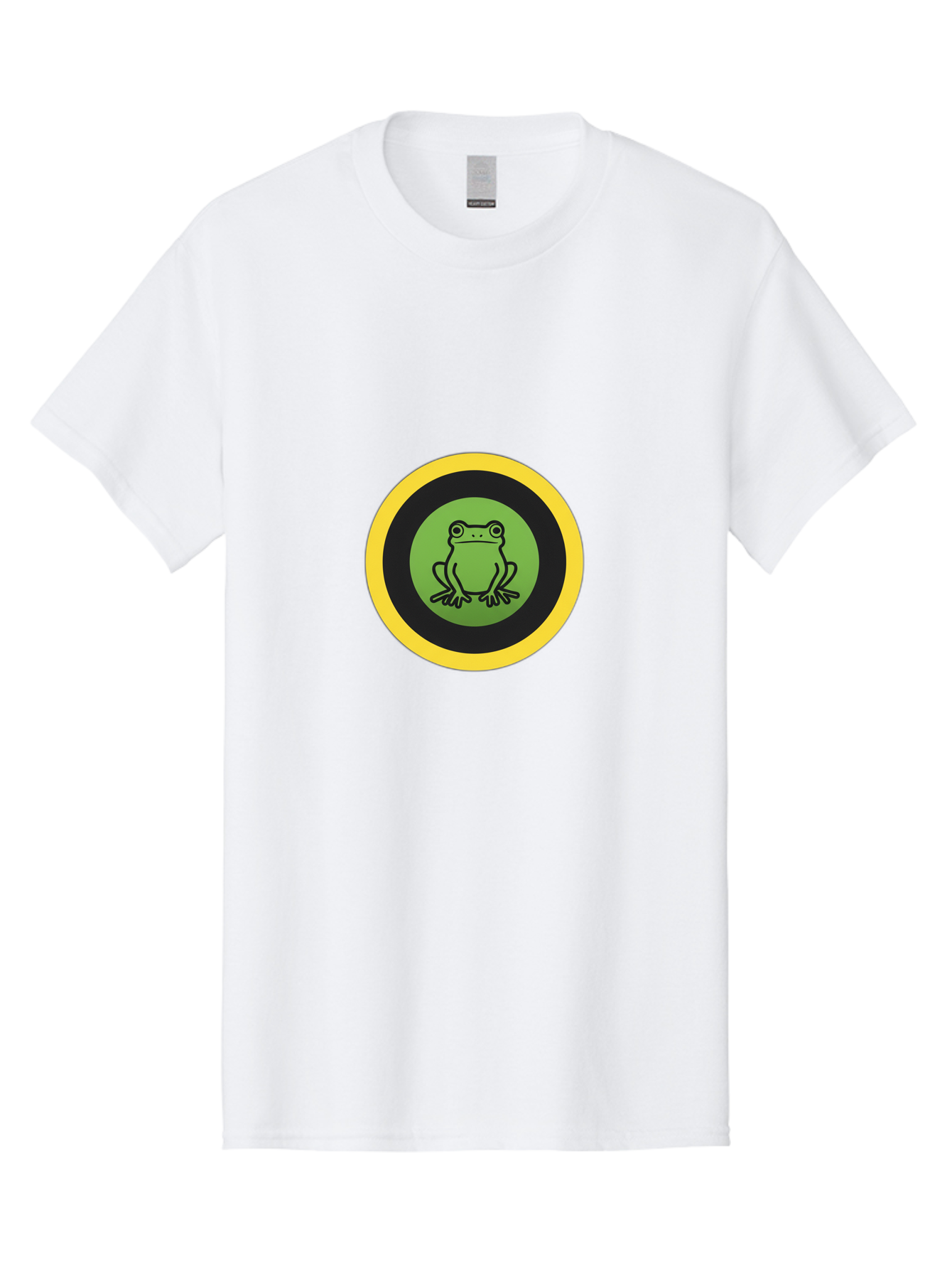 Frog-Logo Men'S Graphic Tee, 100% Cotton, Comfortable Casual Summer Wear, Machine Washable, Vintage Camera, Old Camera, Antique Camera, Black Camera, Classic Photography, Photography Equipment, Nostalgic Device, Film Camera, Camera Art Baf840