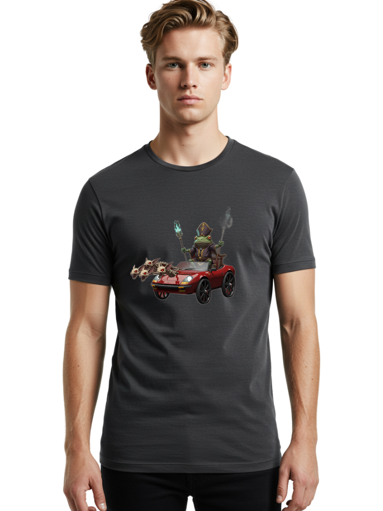 Frog-Mage Men'S Graphic Tee, 100% Cotton, Comfortable Casual Summer Wear, Machine Washable, Vintage Camera, Old Camera, Antique Camera, Black Camera, Classic Photography, Photography Equipment, Nostalgic Device, Film Camera, Camera Art Baf841