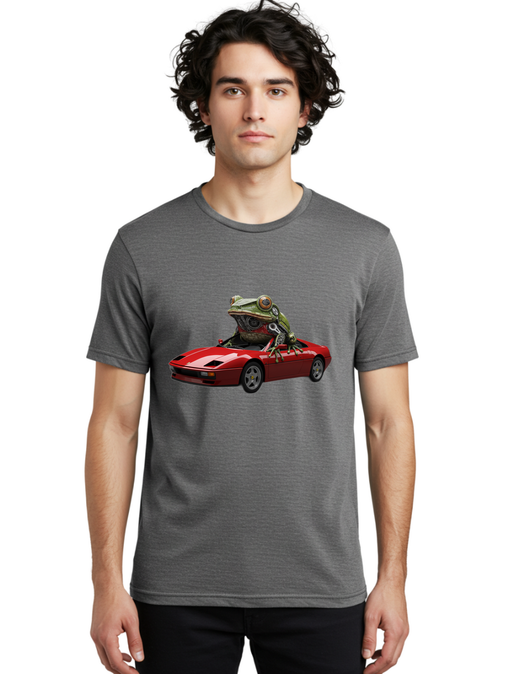 Frog-Mechanic Men'S Graphic Tee, 100% Cotton, Comfortable Casual Summer Wear, Machine Washable, Vintage Camera, Old Camera, Antique Camera, Black Camera, Classic Photography, Photography Equipment, Nostalgic Device, Film Camera, Camera Art Baf842