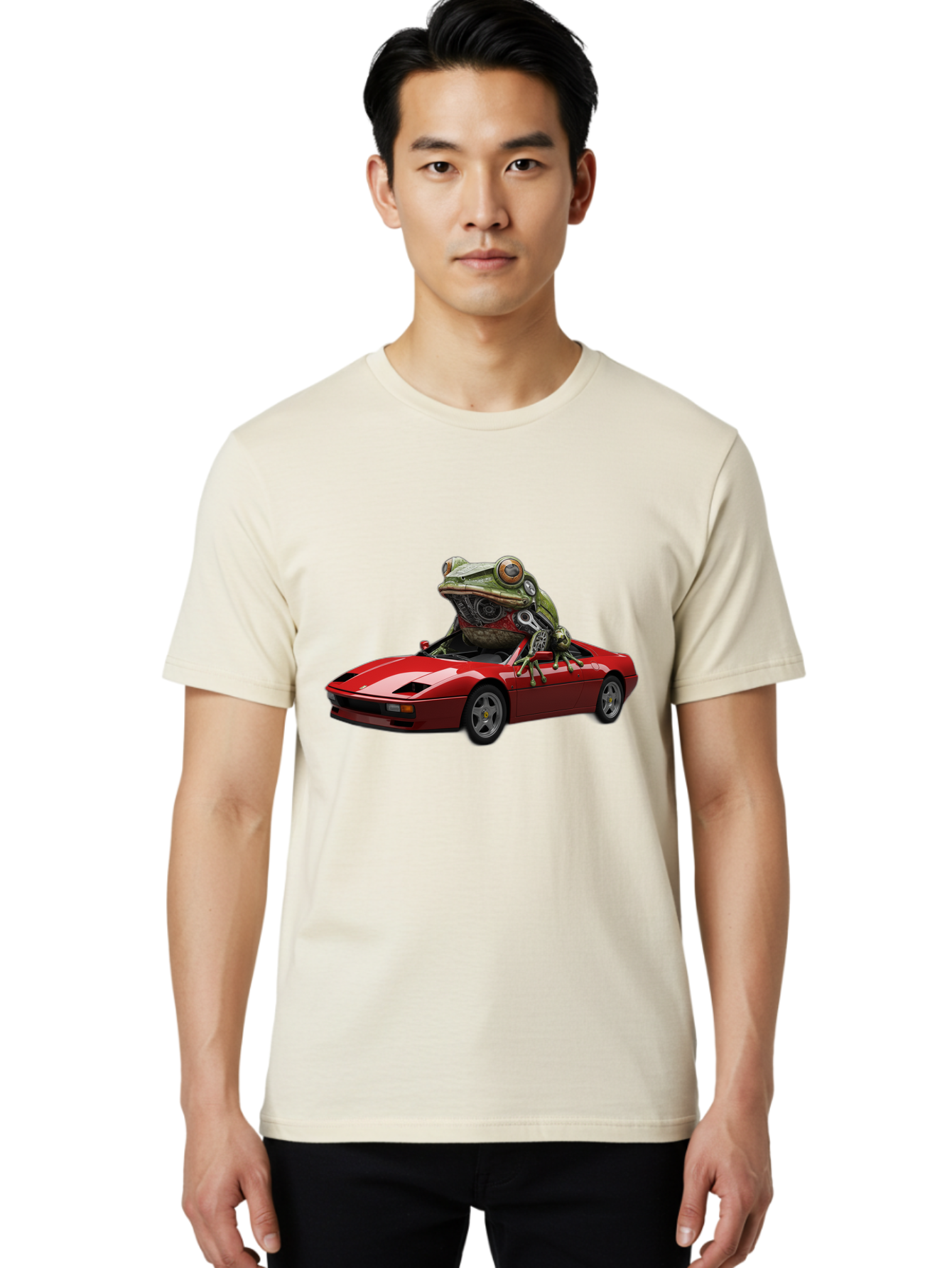 Frog-Mechanic Men'S Graphic Tee, 100% Cotton, Comfortable Casual Summer Wear, Machine Washable, Vintage Camera, Old Camera, Antique Camera, Black Camera, Classic Photography, Photography Equipment, Nostalgic Device, Film Camera, Camera Art Baf842