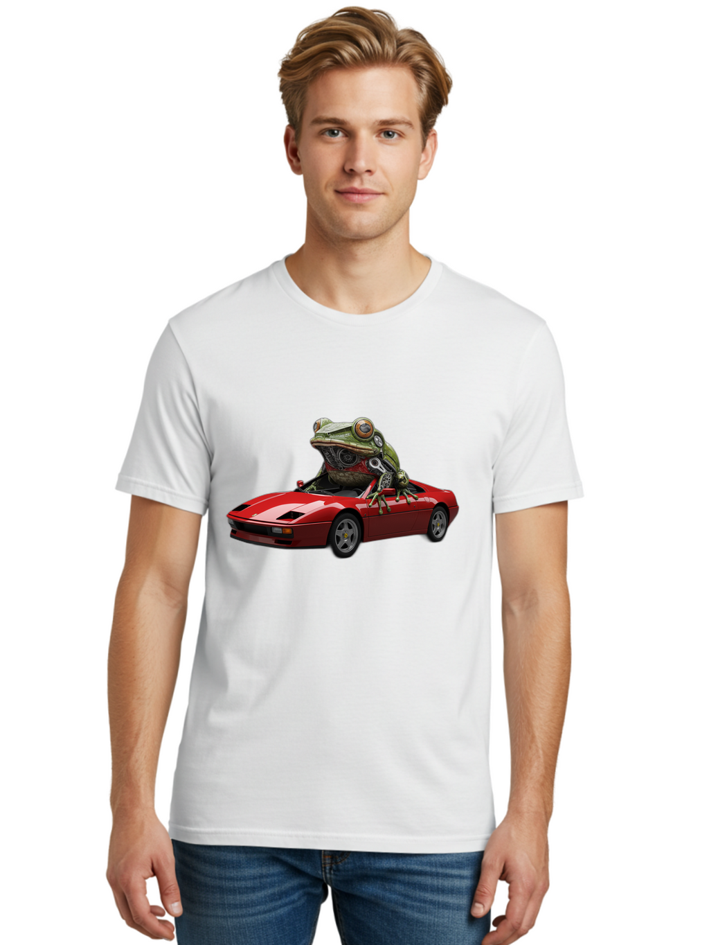 Frog-Mechanic Men'S Graphic Tee, 100% Cotton, Comfortable Casual Summer Wear, Machine Washable, Vintage Camera, Old Camera, Antique Camera, Black Camera, Classic Photography, Photography Equipment, Nostalgic Device, Film Camera, Camera Art Baf842