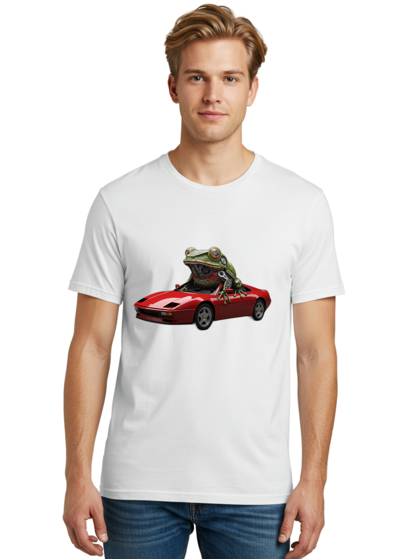 Frog-Mechanic Men'S Graphic Tee, 100% Cotton, Comfortable Casual Summer Wear, Machine Washable, Vintage Camera, Old Camera, Antique Camera, Black Camera, Classic Photography, Photography Equipment, Nostalgic Device, Film Camera, Camera Art Baf842