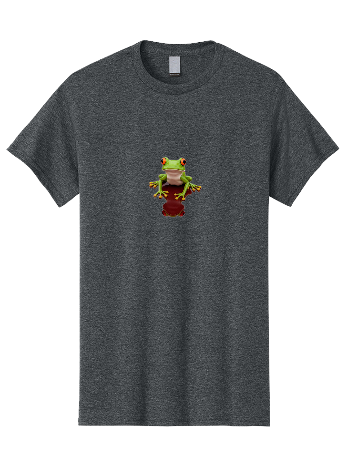 Frog-On-Mushroom Men'S Graphic Tee, 100% Cotton, Comfortable Casual Summer Wear, Machine Washable, Vintage Camera, Old Camera, Antique Camera, Black Camera, Classic Photography, Photography Equipment, Nostalgic Device, Film Camera, Camera Art Baf844