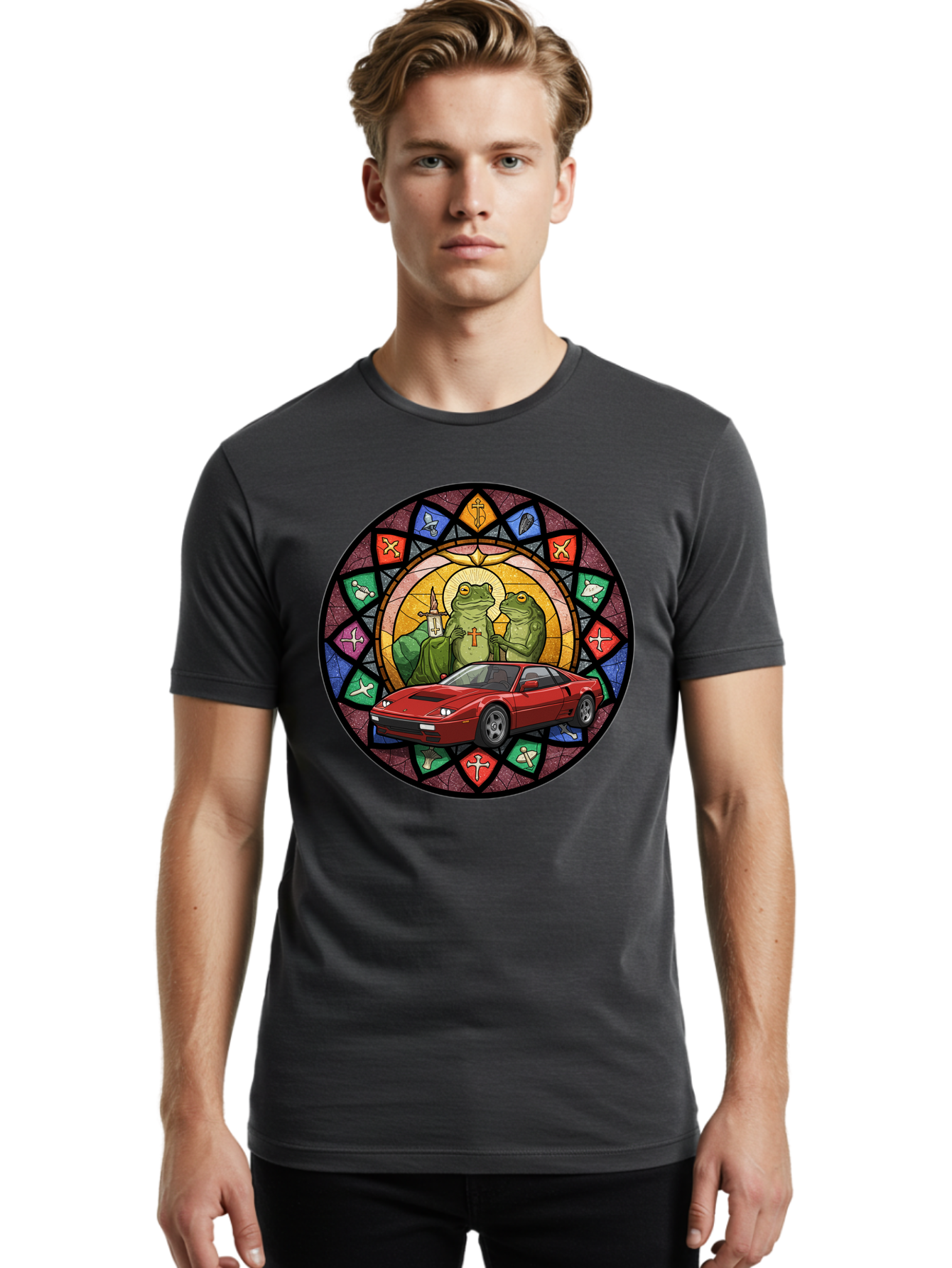 Frog-Saints-And-Ferrari Men'S Graphic Tee, 100% Cotton, Comfortable Casual Summer Wear, Machine Washable, Vintage Camera, Old Camera, Antique Camera, Black Camera, Classic Photography, Photography Equipment, Nostalgic Device, Film Camera, Baf846