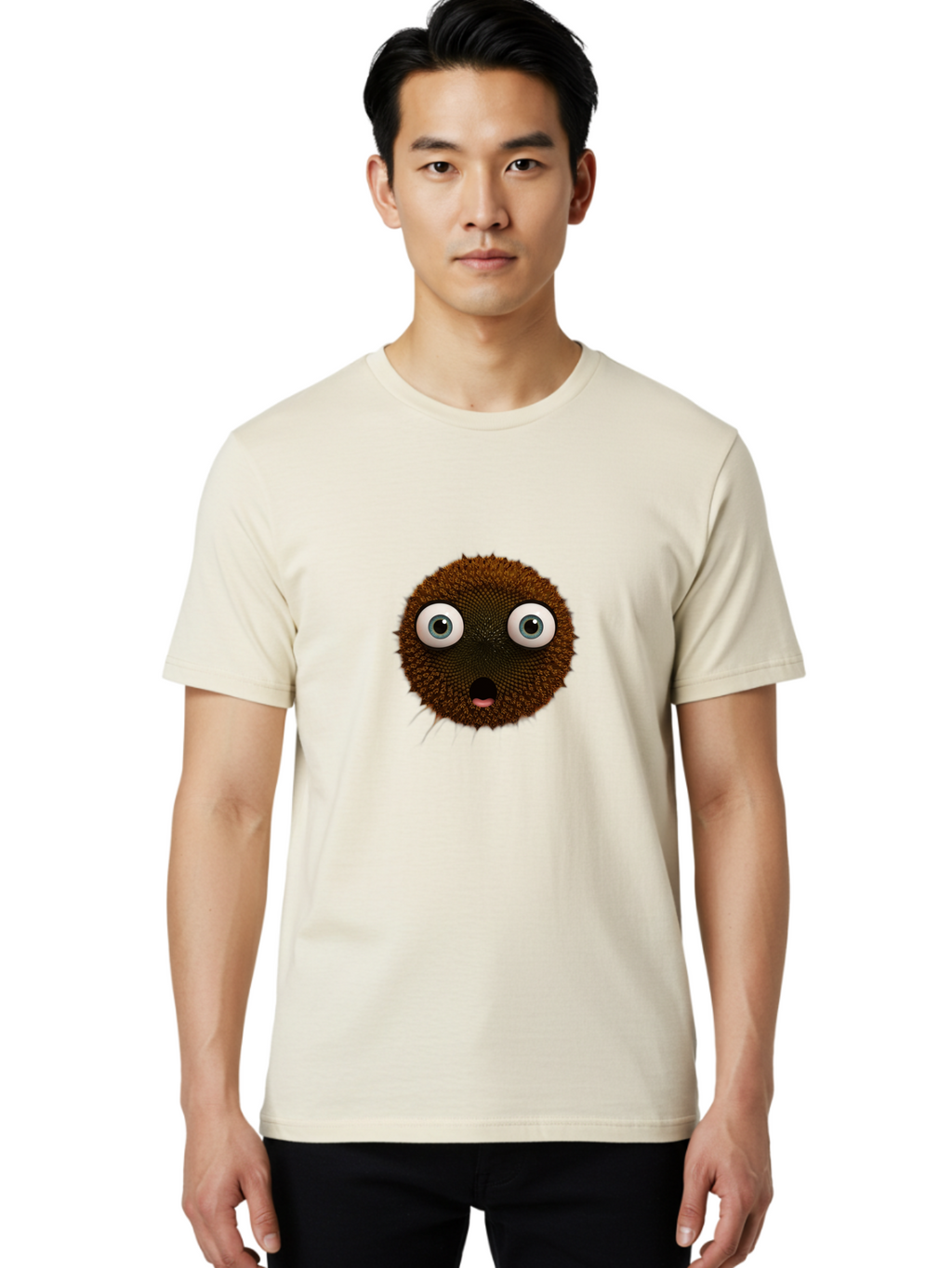 Furry-Character Men'S Graphic Tee, 100% Cotton, Comfortable Casual Summer Wear, Machine Washable, Vintage Camera, Old Camera, Antique Camera, Black Camera, Classic Photography, Photography Equipment, Nostalgic Device, Film Camera, Camera Art Baf850