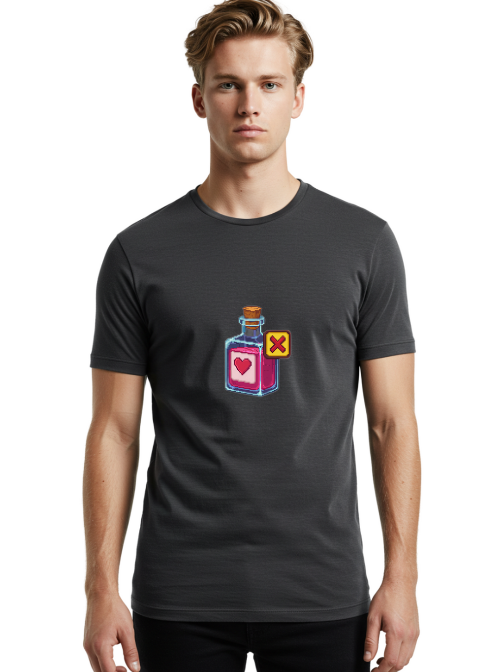 Heart-Potion Men'S Graphic Tee, 100% Cotton, Comfortable Casual Summer Wear, Machine Washable, Vintage Camera, Old Camera, Antique Camera, Black Camera, Classic Photography, Photography Equipment, Nostalgic Device, Film Camera, Camera Art Baf858