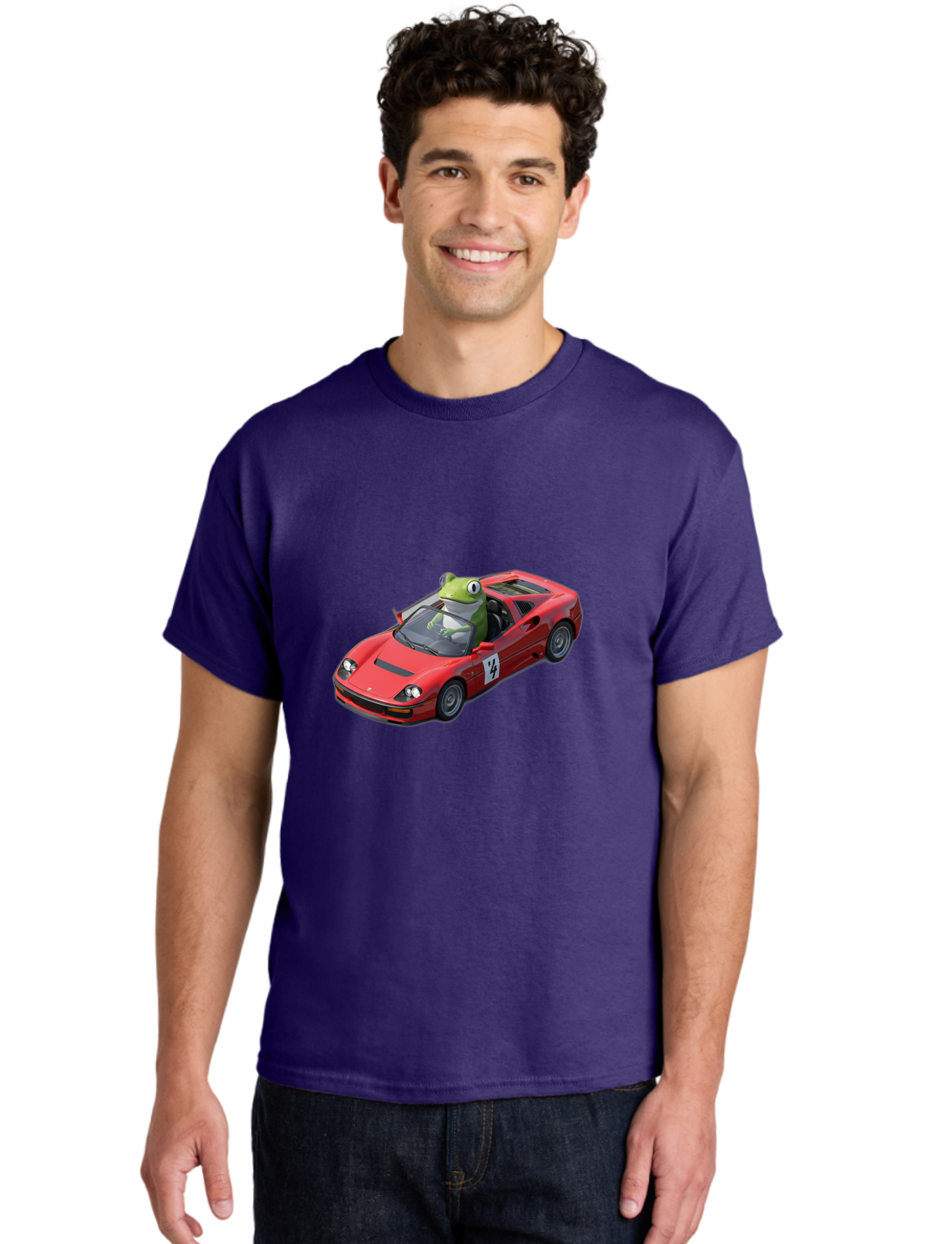 Kermit-In-Ferrari Men'S Graphic Tee, 100% Cotton, Comfortable Casual Summer Wear, Machine Washable, Vintage Camera, Old Camera, Antique Camera, Black Camera, Classic Photography, Photography Equipment, Nostalgic Device, Film Camera, Camera Art Baf861