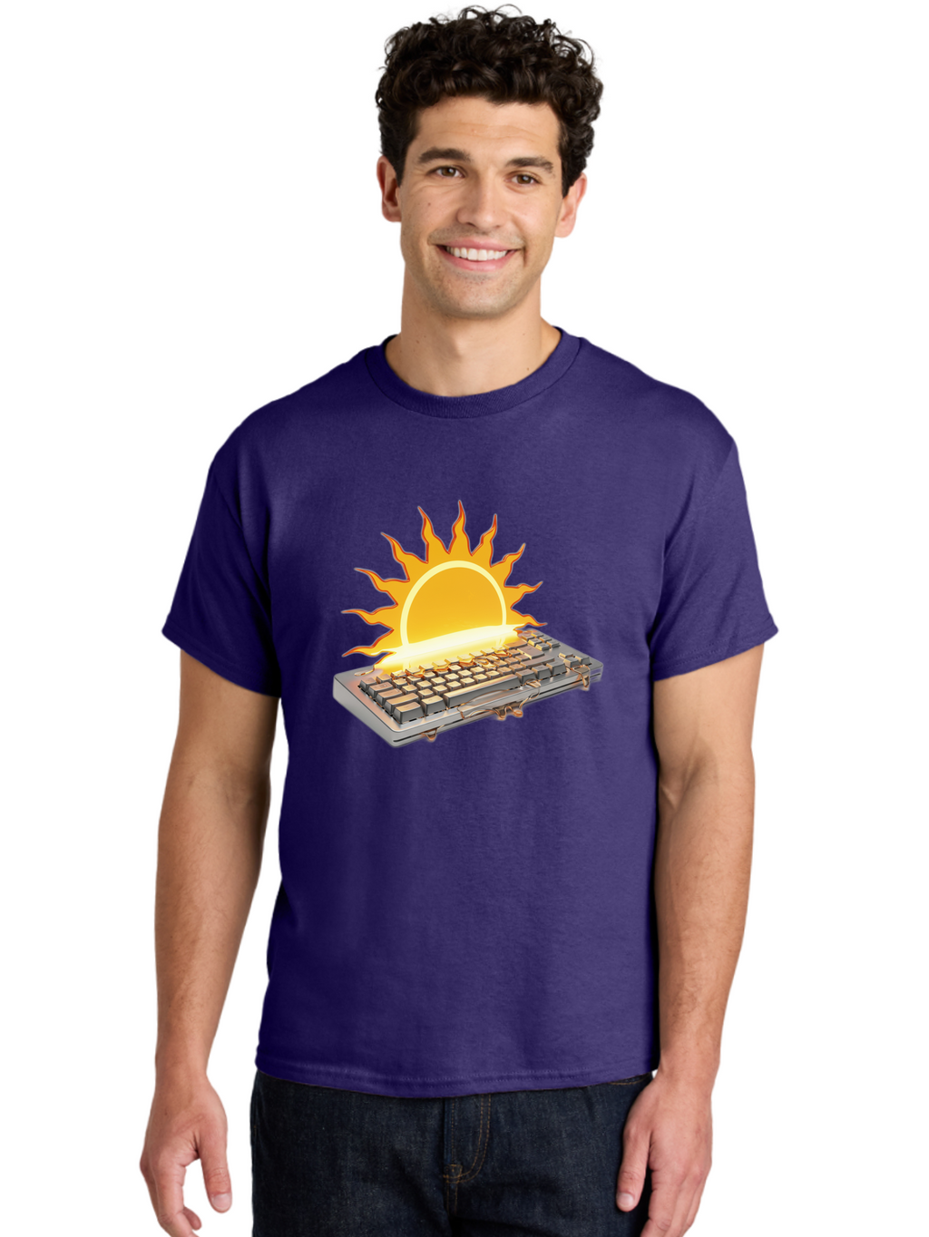 Keyboard-On-Fire Men'S Graphic Tee, 100% Cotton, Comfortable Casual Summer Wear, Machine Washable, Vintage Camera, Old Camera, Antique Camera, Black Camera, Classic Photography, Photography Equipment, Nostalgic Device, Film Camera, Camera Art Baf864
