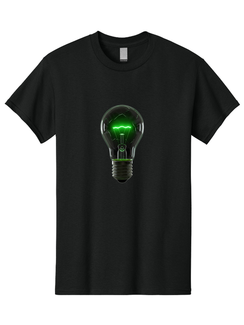 Light-Bulb-10 Men'S Graphic Tee, 100% Cotton, Comfortable Casual Summer Wear, Machine Washable, Vintage Camera, Old Camera, Antique Camera, Black Camera, Classic Photography, Photography Equipment, Nostalgic Device, Film Camera, Camera Art Baf873