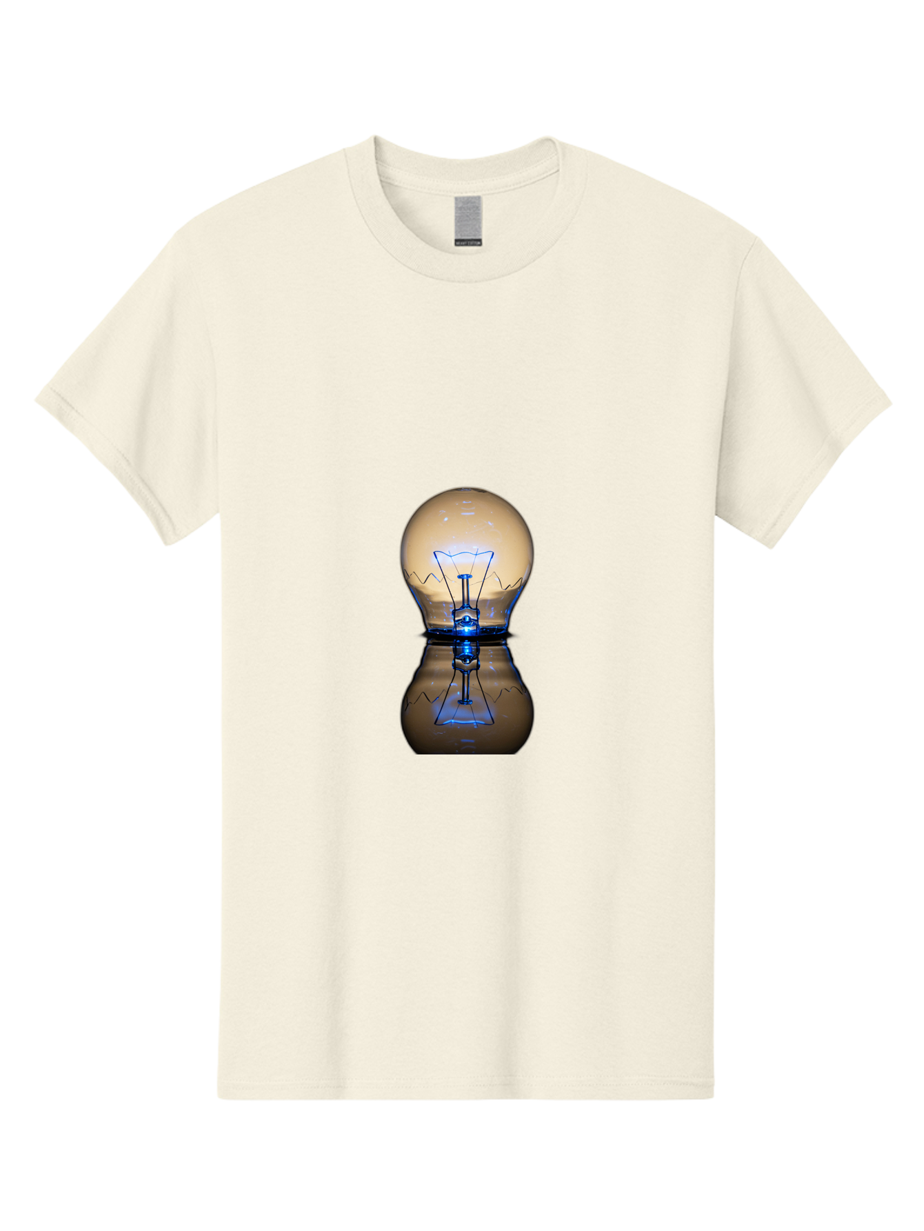 Light-Bulb-7 Men'S Graphic Tee, 100% Cotton, Comfortable Casual Summer Wear, Machine Washable, Vintage Camera, Old Camera, Antique Camera, Black Camera, Classic Photography, Photography Equipment, Nostalgic Device, Film Camera, Camera Art Baf884
