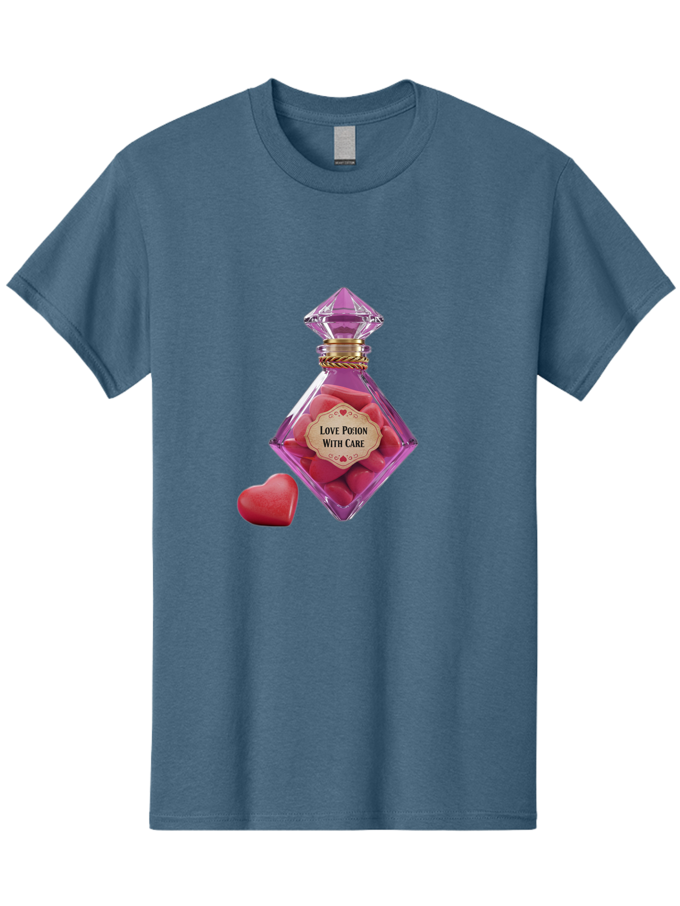 Love-Potion-3 Men'S Graphic Tee, 100% Cotton, Comfortable Casual Summer Wear, Machine Washable, Vintage Camera, Old Camera, Antique Camera, Black Camera, Classic Photography, Photography Equipment, Nostalgic Device, Film Camera, Camera Art Baf898