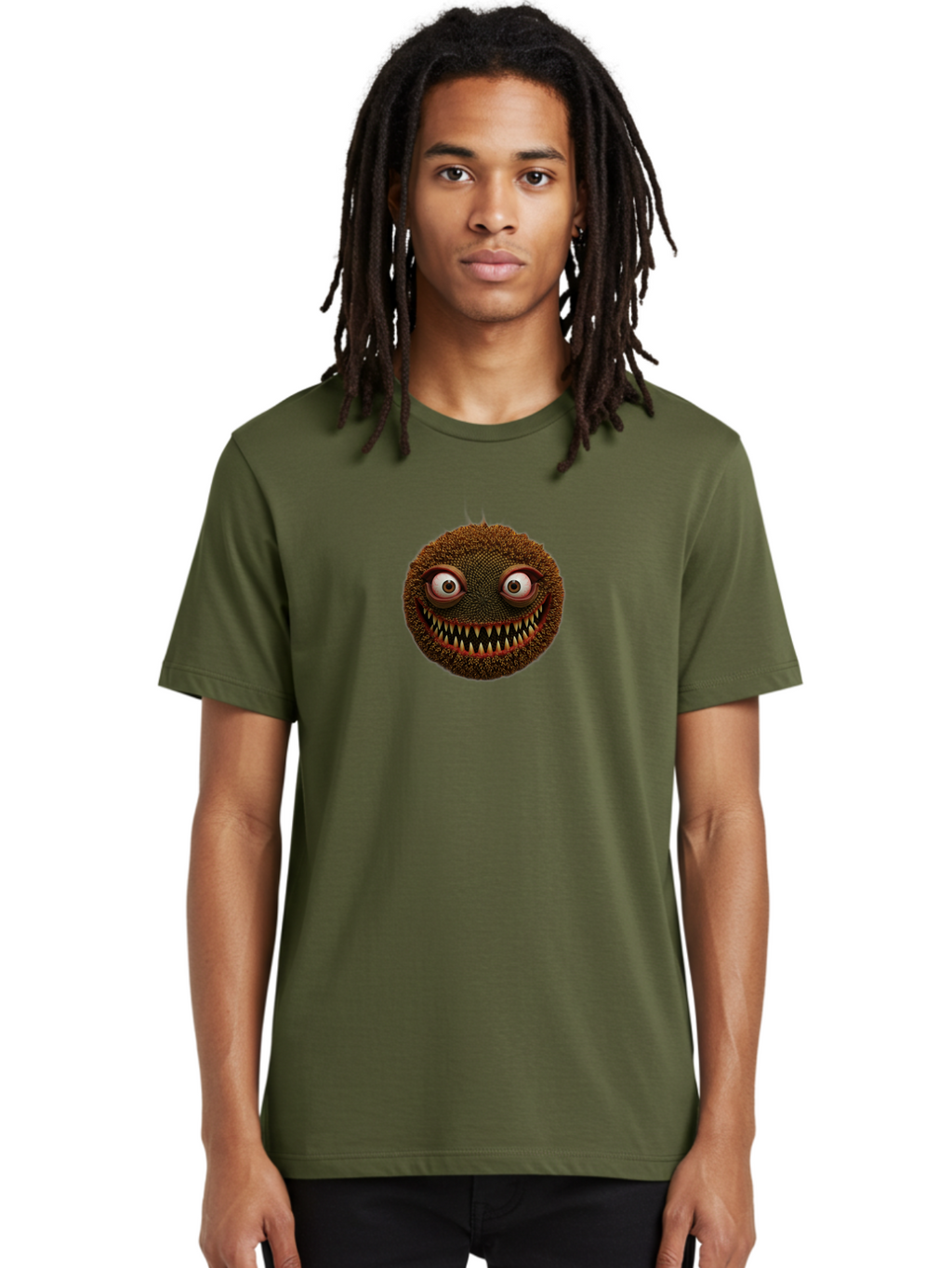 Monster-Face Men'S Graphic Tee, 100% Cotton, Comfortable Casual Summer Wear, Machine Washable, Vintage Camera, Old Camera, Antique Camera, Black Camera, Classic Photography, Photography Equipment, Nostalgic Device, Film Camera, Camera Art Baf911