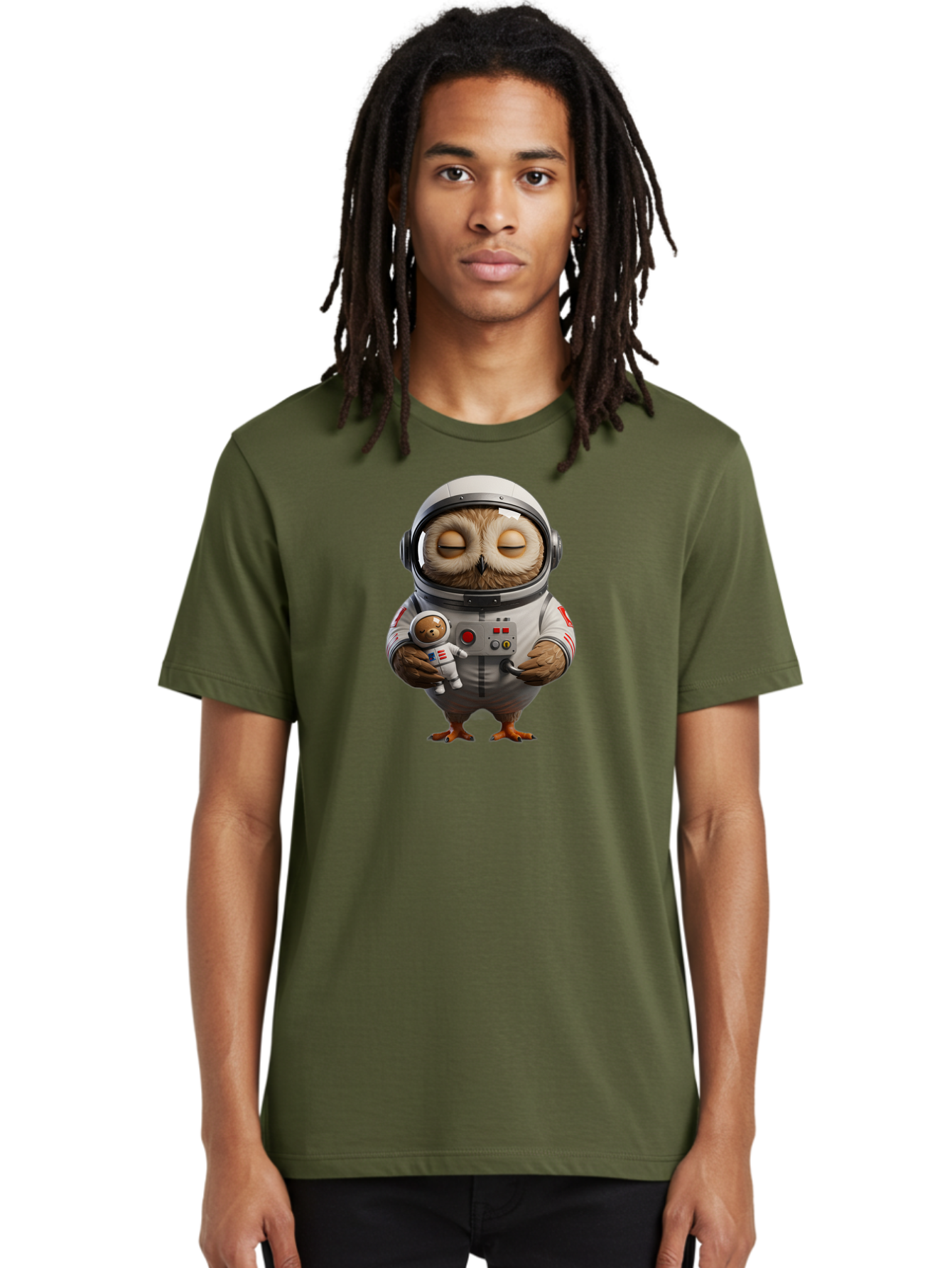 Owl-Astronaut Men'S Graphic Tee, 100% Cotton, Comfortable Casual Summer Wear, Machine Washable, Vintage Camera, Old Camera, Antique Camera, Black Camera, Classic Photography, Photography Equipment, Nostalgic Device, Film Camera, Camera Art Baf915